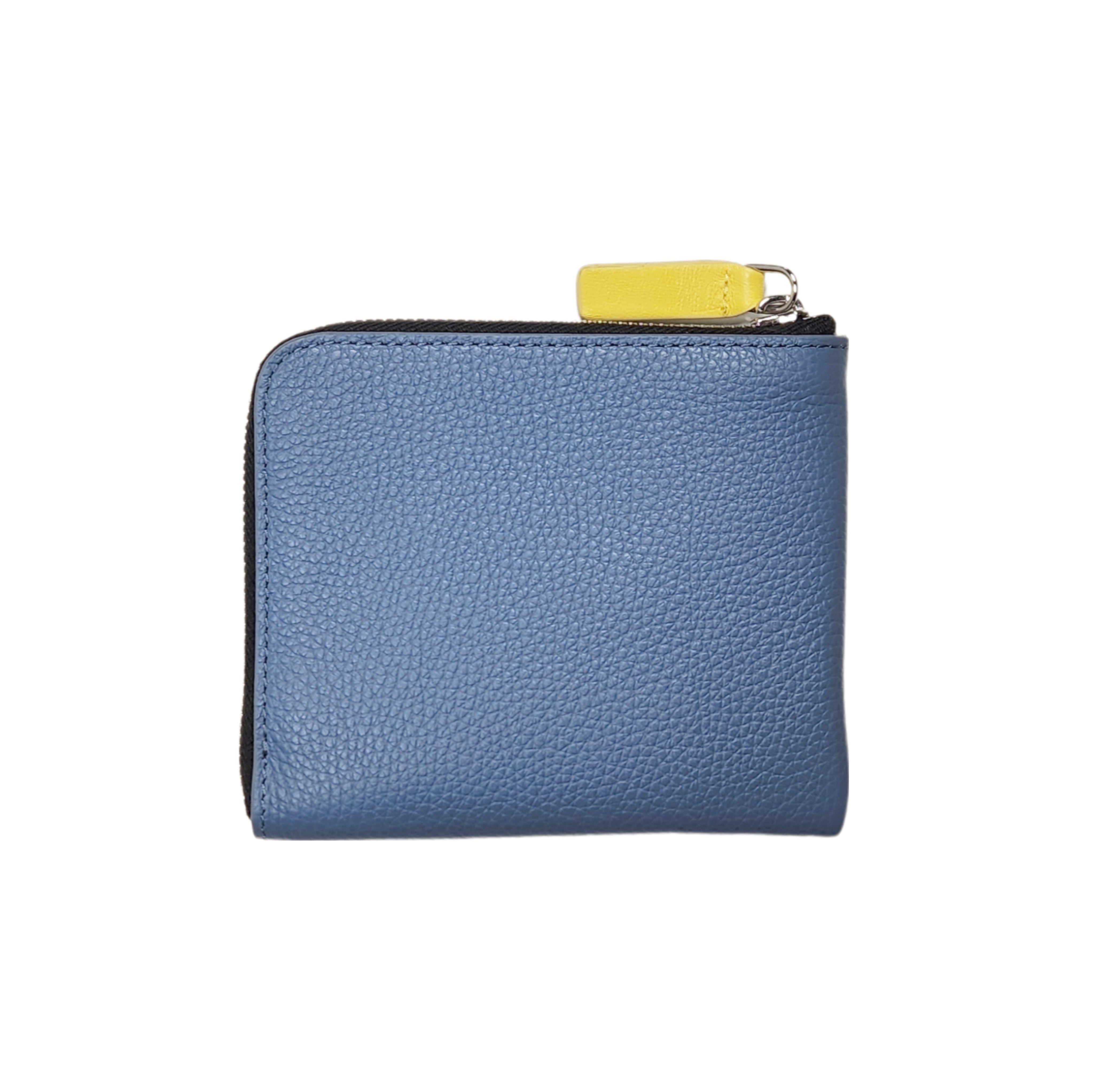 MARNI-ZIP ROUND WALLET/LEATHER MINI WALLET-NOWALL