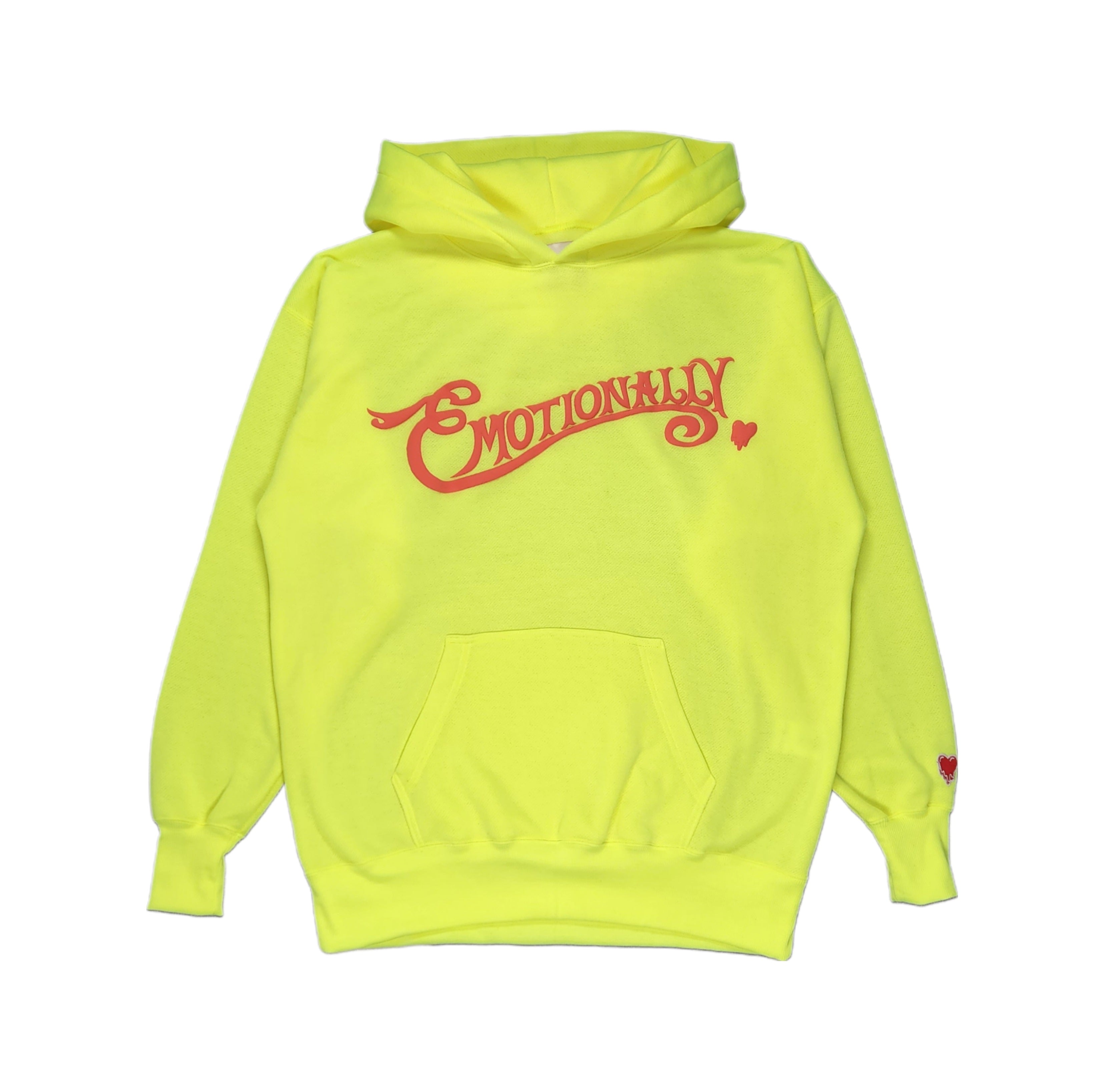 EMOTIONALLY UNAVAILABLE-＜GENDERLESS＞SCRIPT LOGO HOODIE-NOWALL