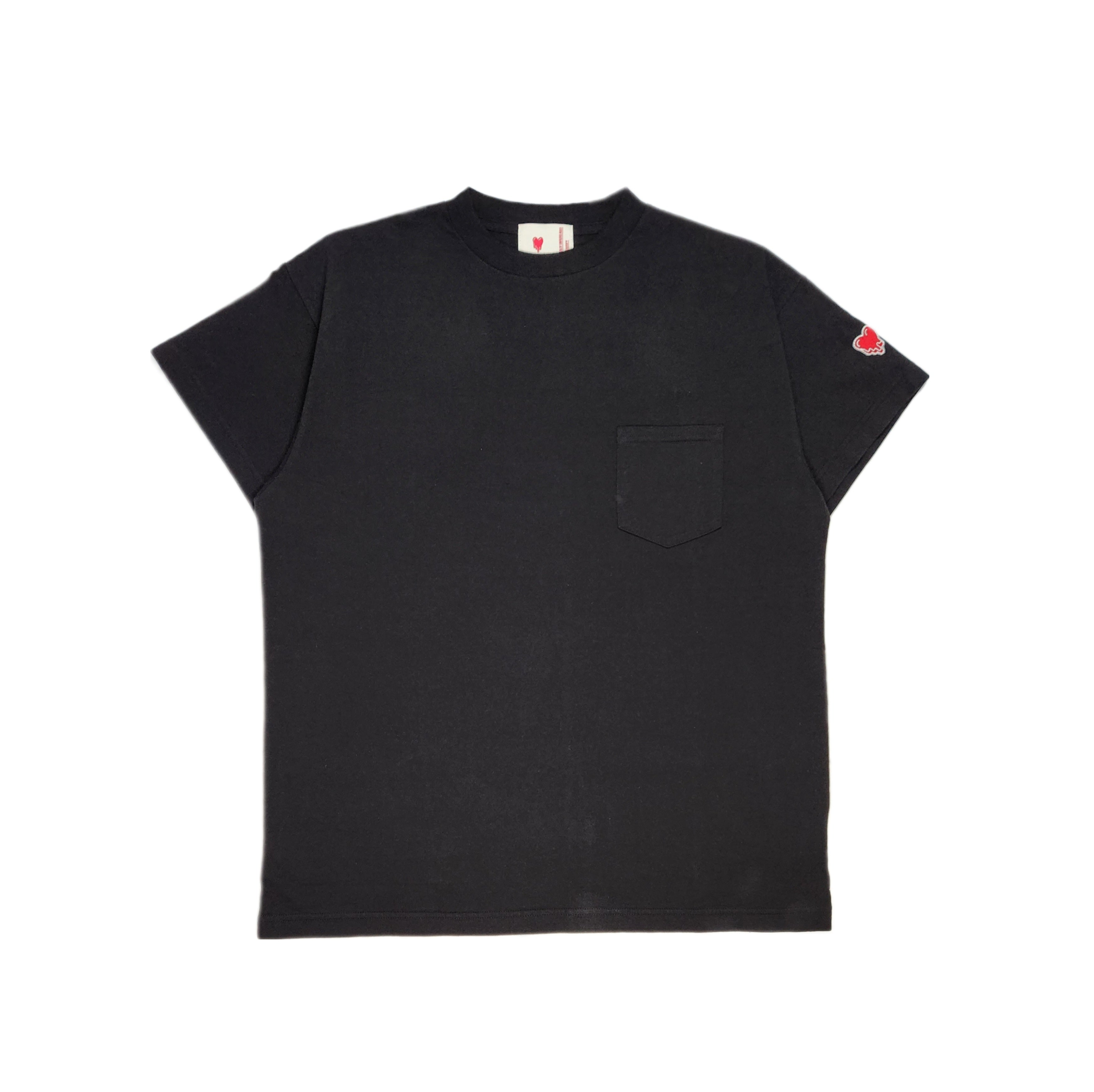 EMOTIONALLY UNAVAILABLE-<GENDERLESS> PLAIN POCKET TEE-NOWALL