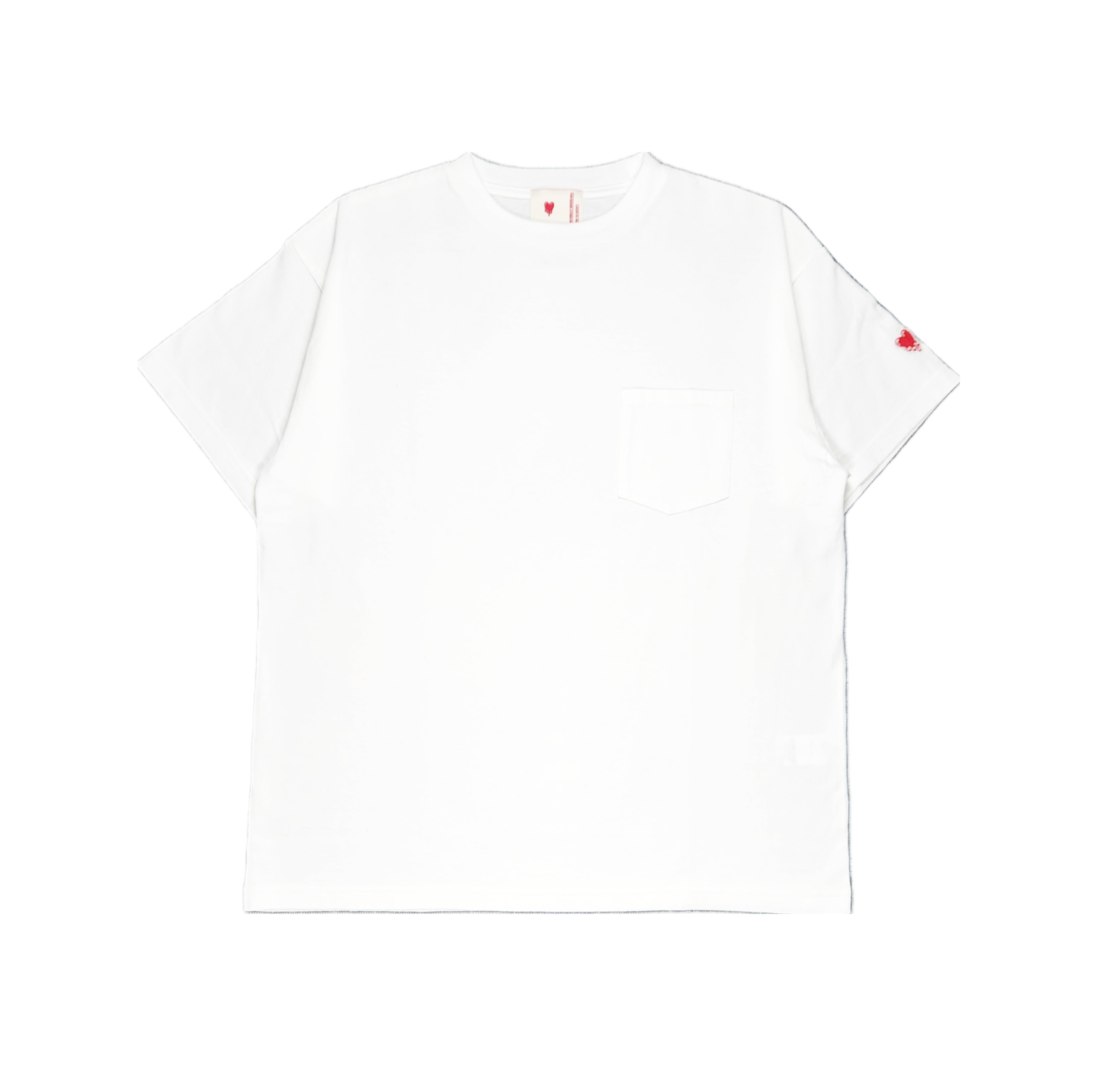 EMOTIONALLY UNAVAILABLE-<GENDERLESS> PLAIN POCKET TEE-NOWALL