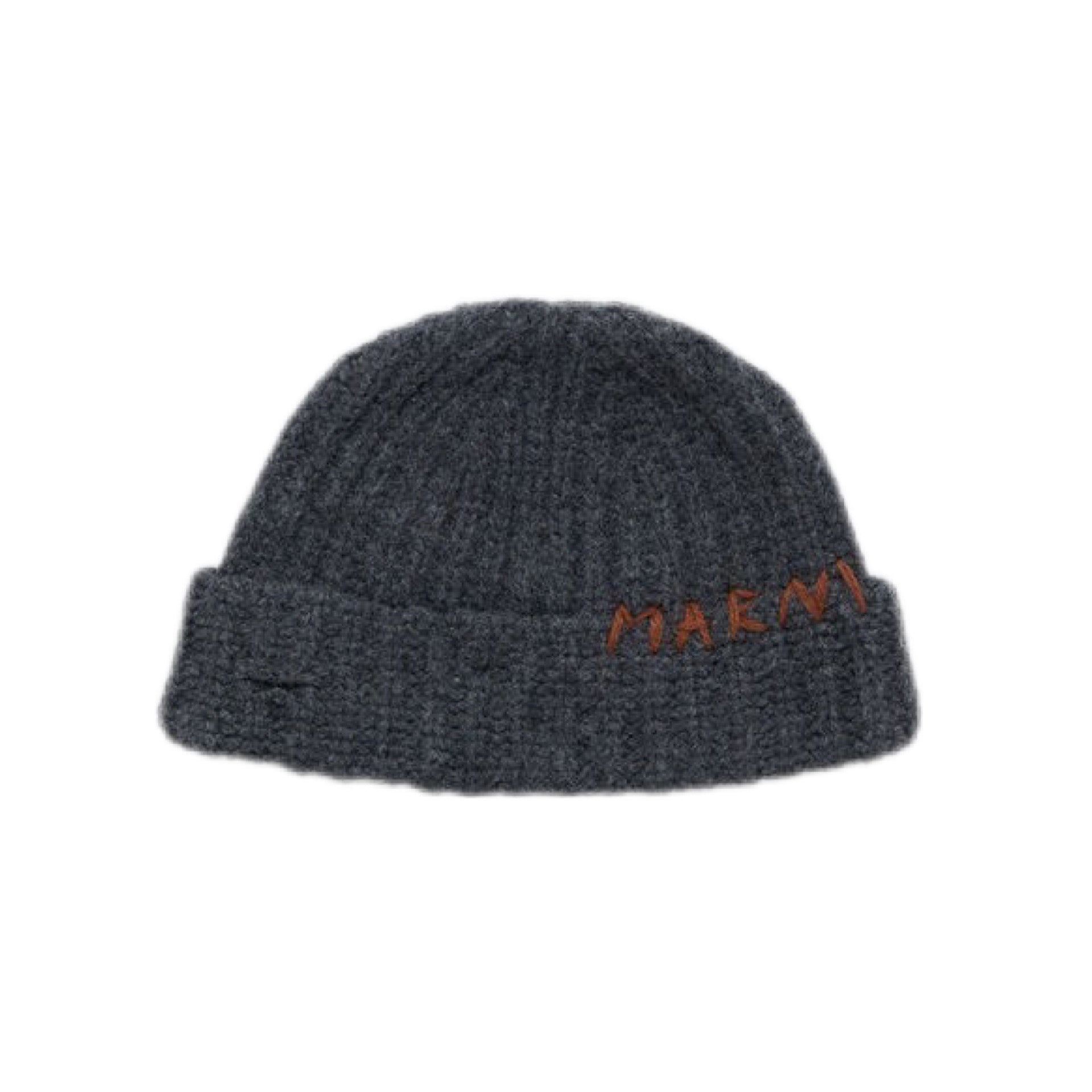 MARNI-RIB BEANIE-NOWALL