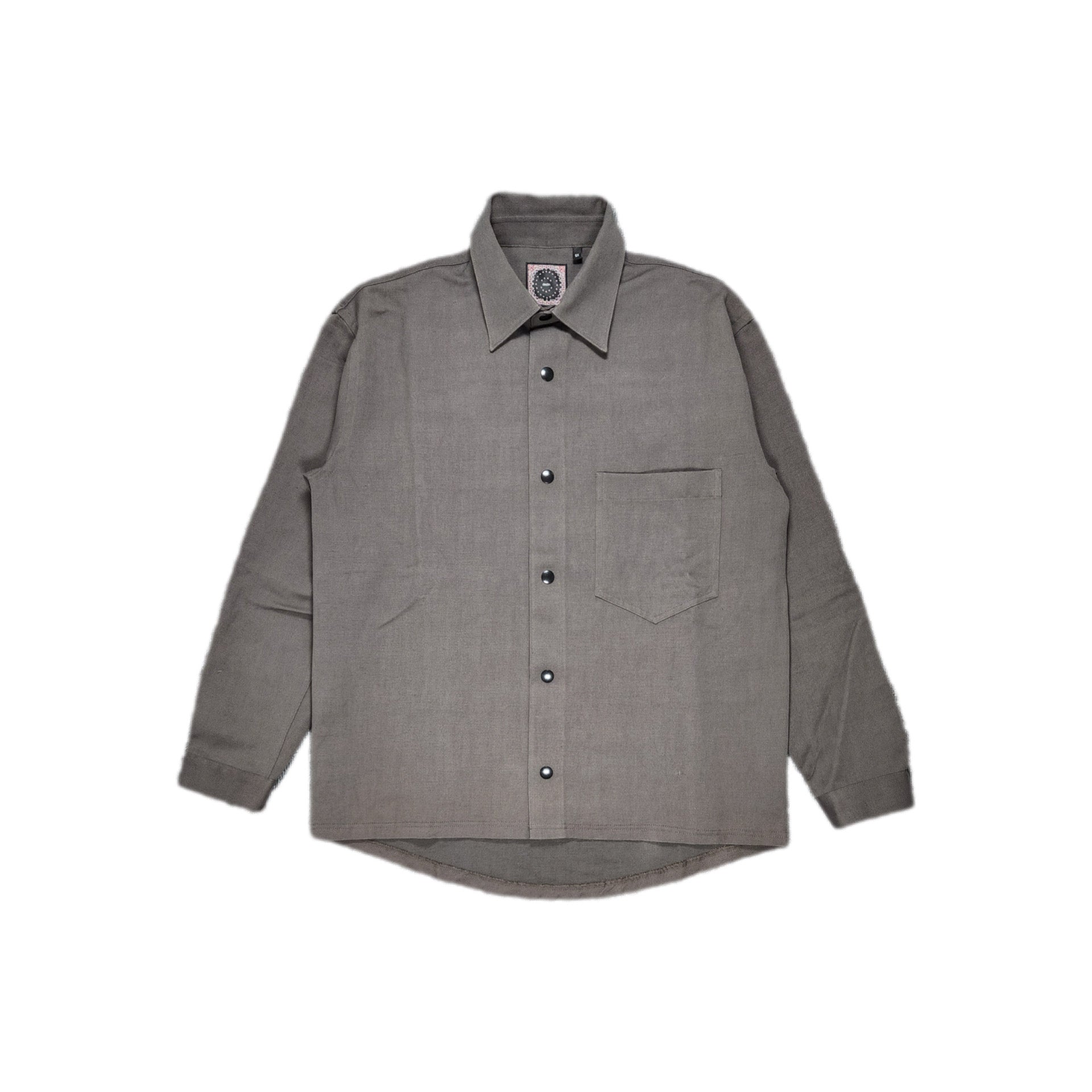 destin-＜GENDERLESS＞ CANVAS SHIRT-NOWALL