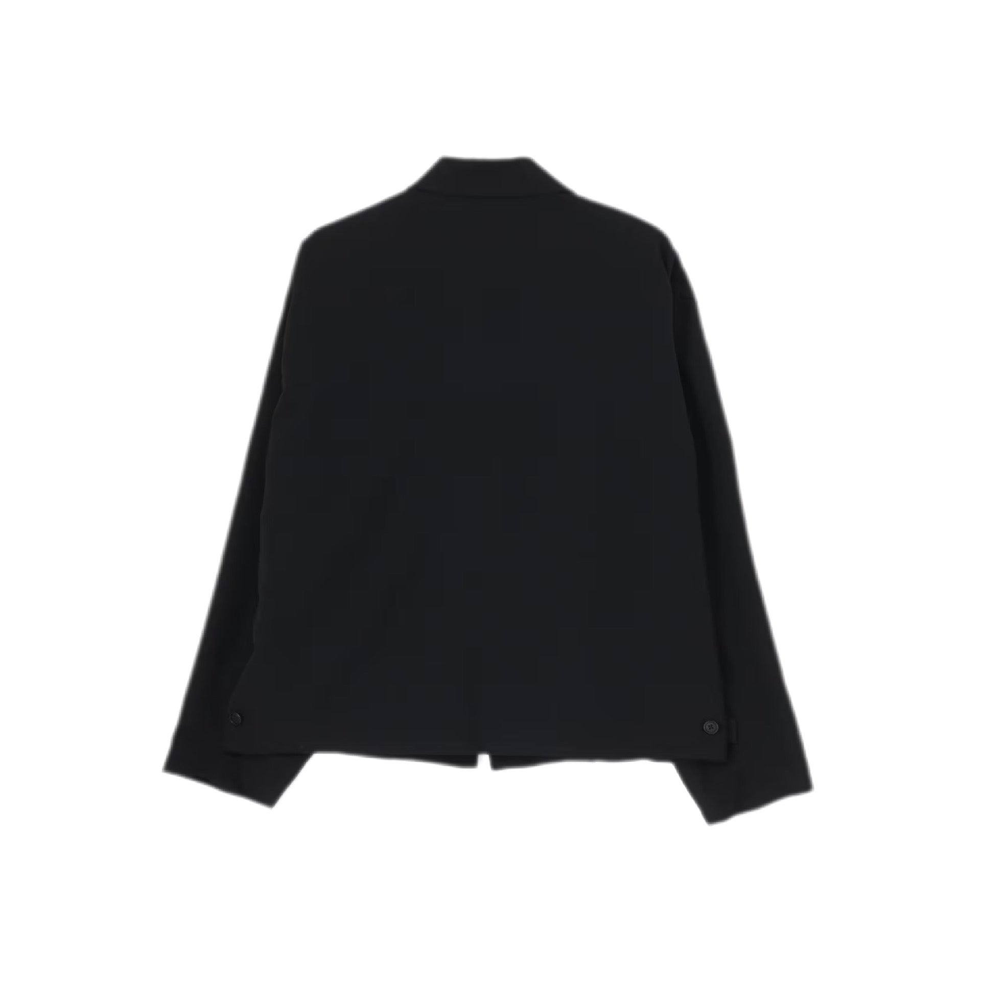 Yohji Yamamoto POUR HOMME-WOOL GABARDINE STANDARD BLOUSON-NOWALL