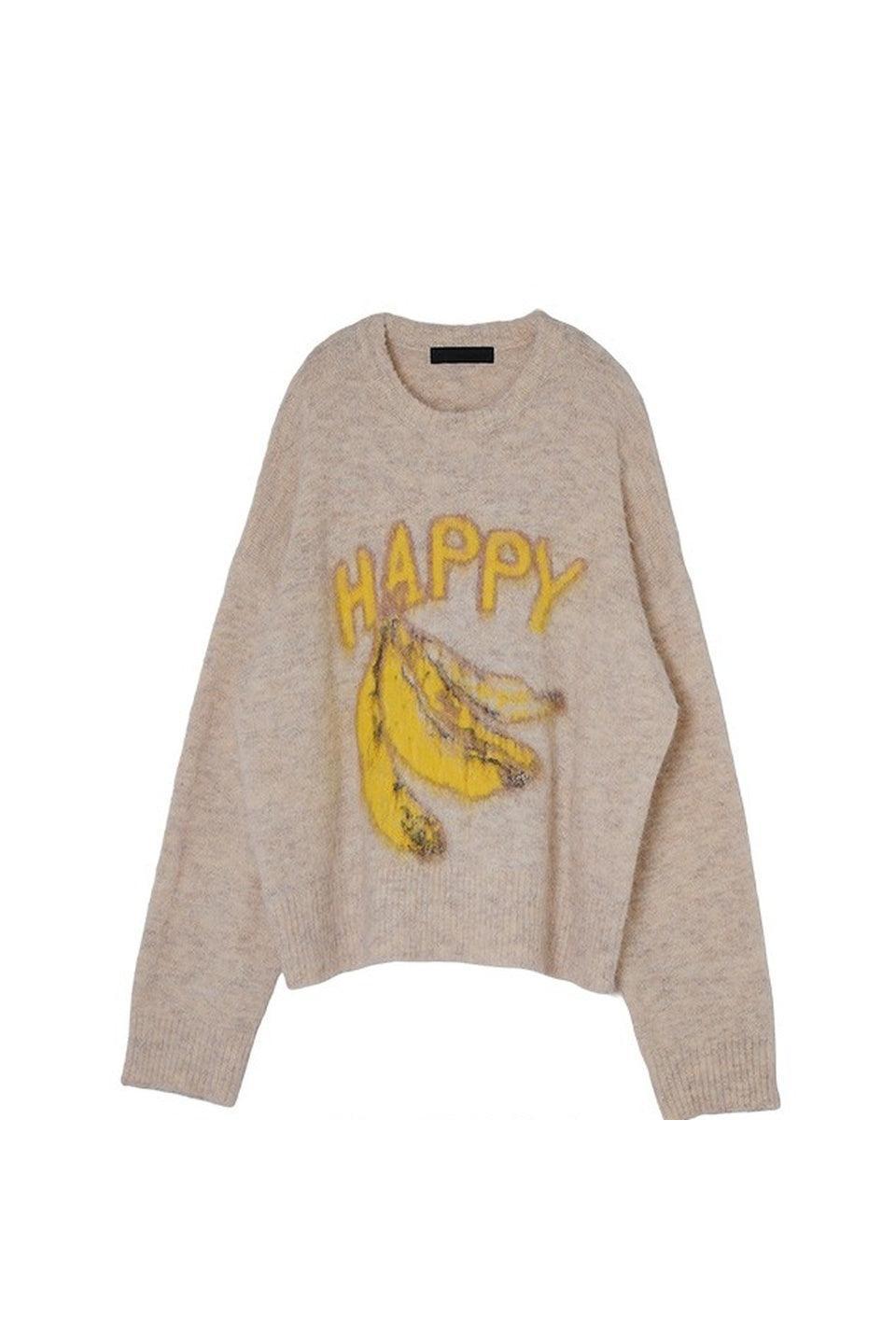 MICALLE MICALLE-Banana Sweater-NOWALL