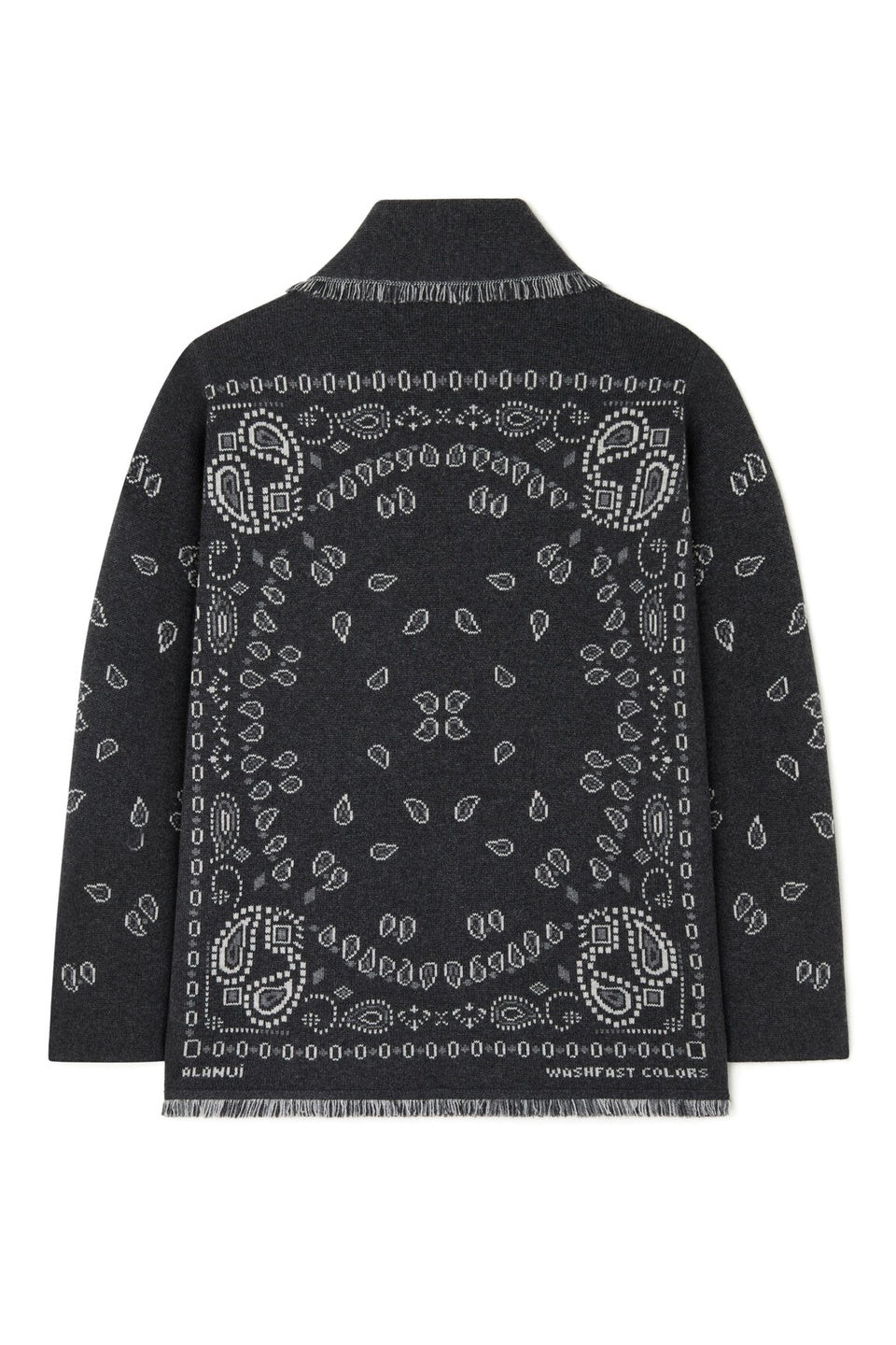 ALANUI-Bandana Jacquard Cardigan-NOWALL