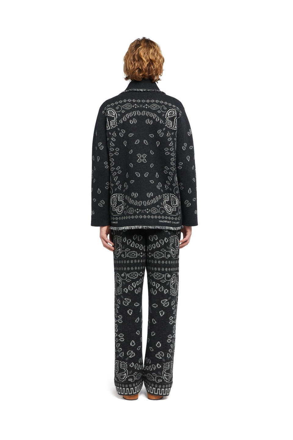 ALANUI-Bandana Jacquard Cardigan-NOWALL