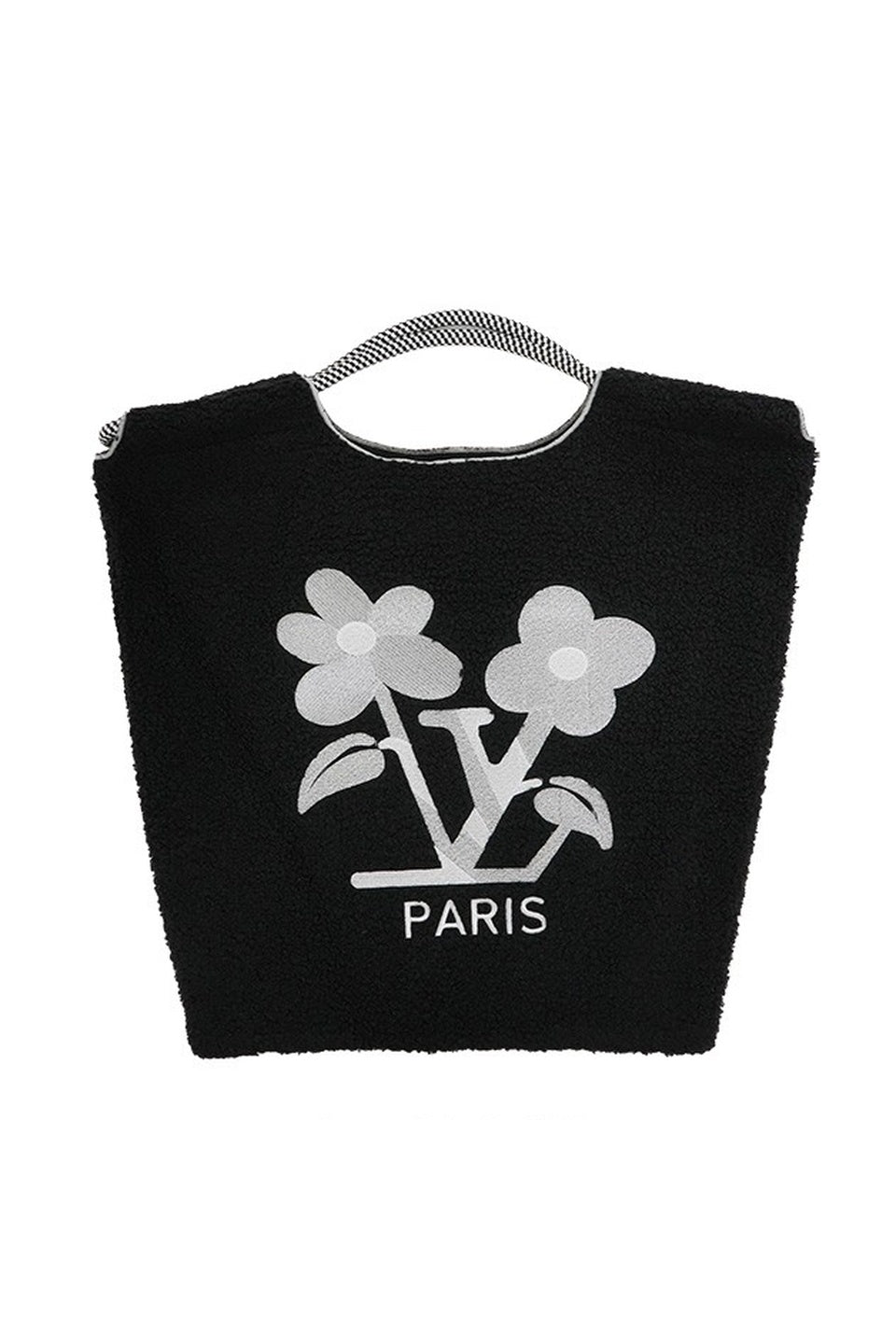 MICALLE MICALLE-Boa Flower Tote Bag-NOWALL