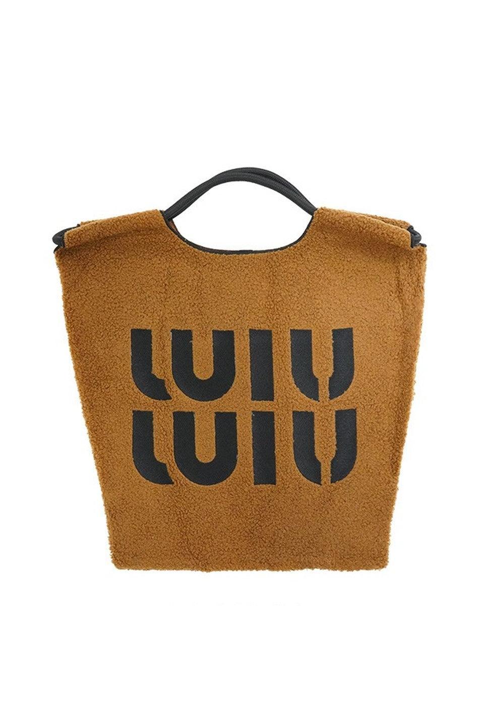 MICALLE MICALLE-Boa Logo Tote Bag-NOWALL