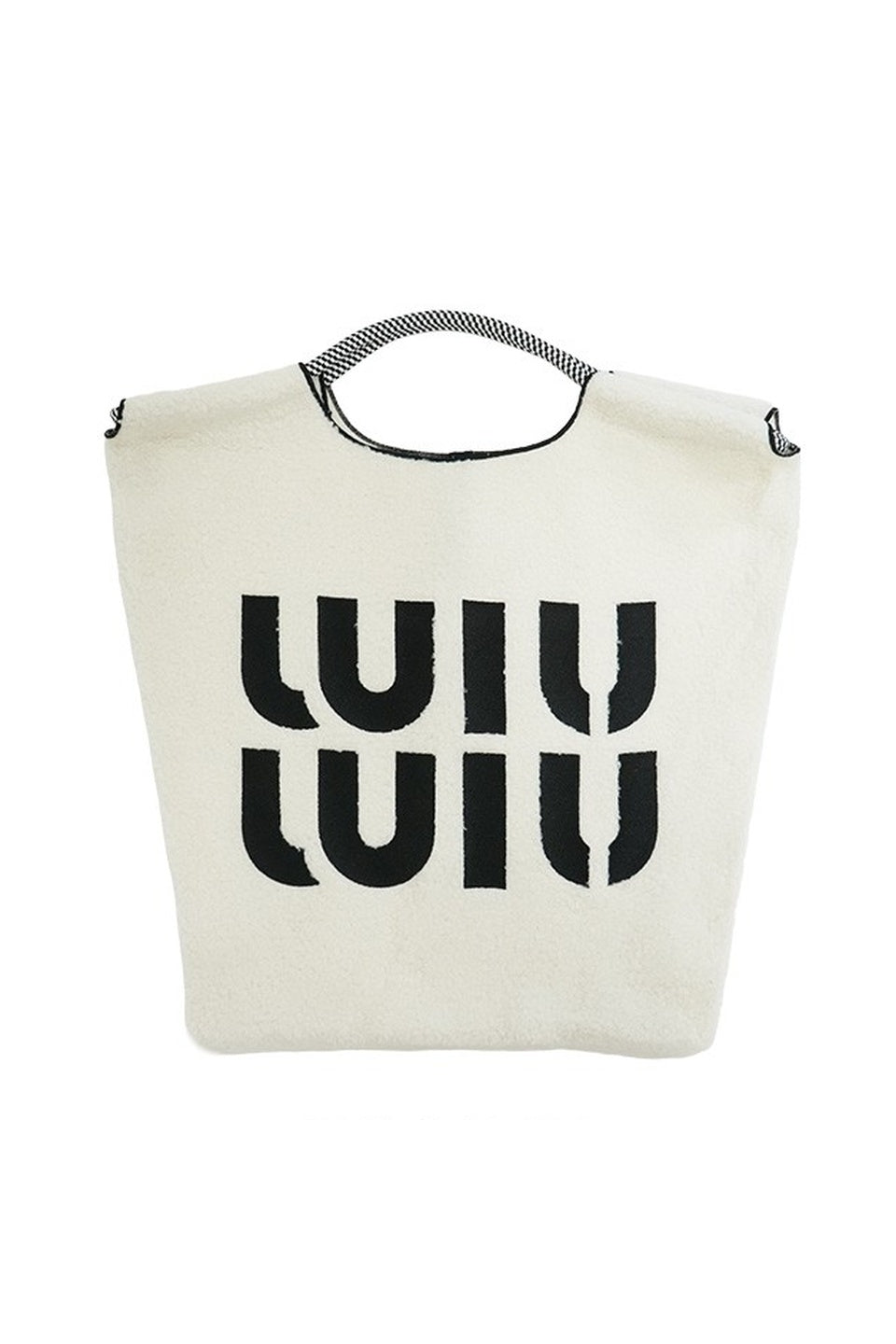 MICALLE MICALLE-Boa Logo Tote Bag-NOWALL