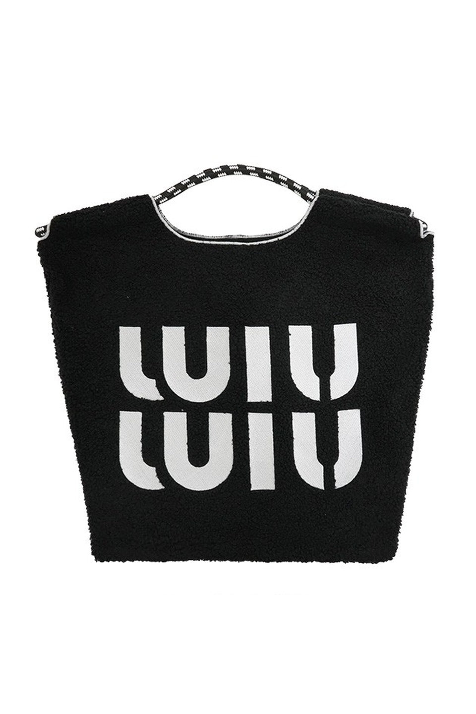 MICALLE MICALLE-Boa Logo Tote Bag-NOWALL
