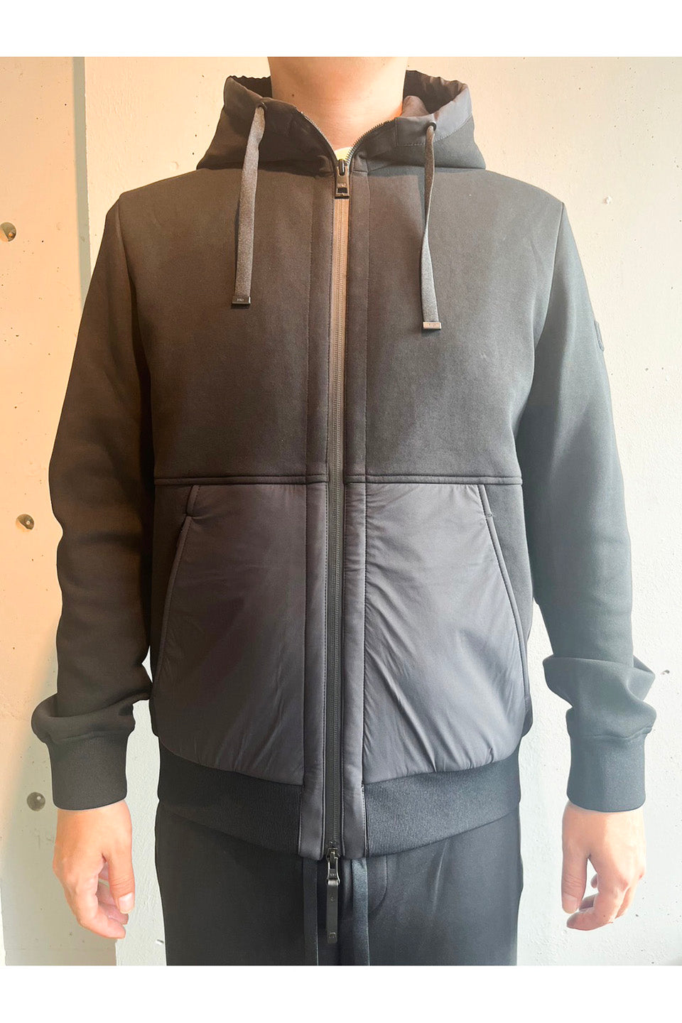 DUNO-Bonding Zip Hoodie-NOWALL