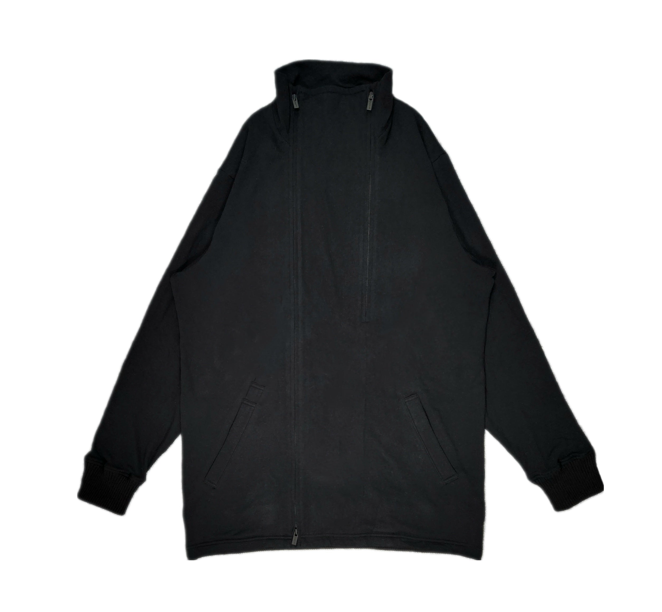 40/- GUAZE FLEECE DOUBLE ZIP HIGN NECK