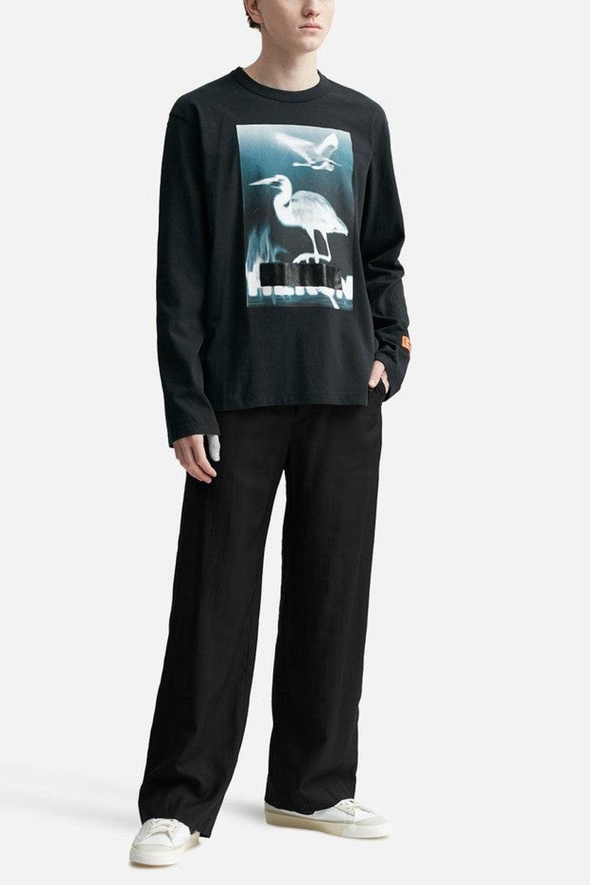 HERON PRESTON-CENSORED HERON LONG SLEEVE TEE-NOWALL