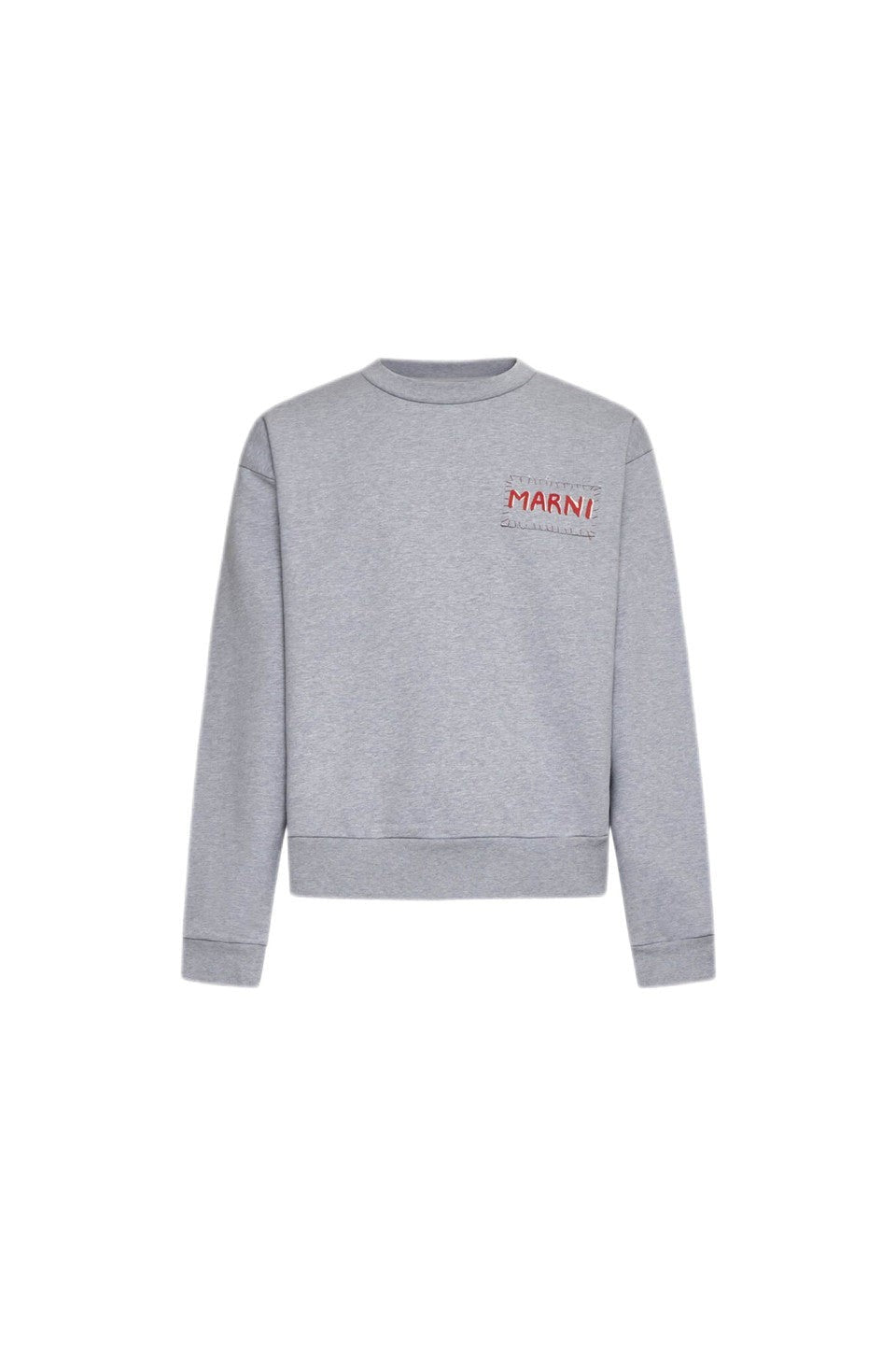 MARNI-CHEST LOGO CREW NECK SWEAT-NOWALL