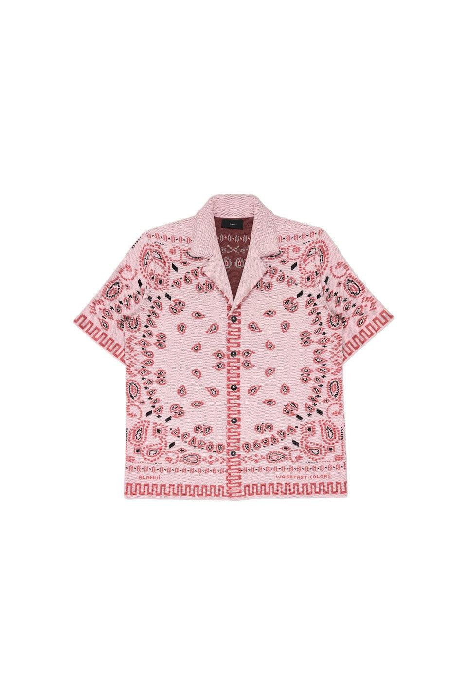 ALANUI-COTTON BANDANA PIQUET SHIRT-NOWALL