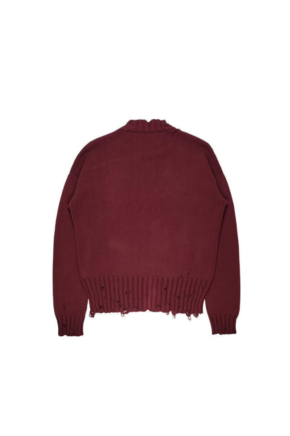 MARNI-COTTON CREW NECK KNIT SWEATER-NOWALL