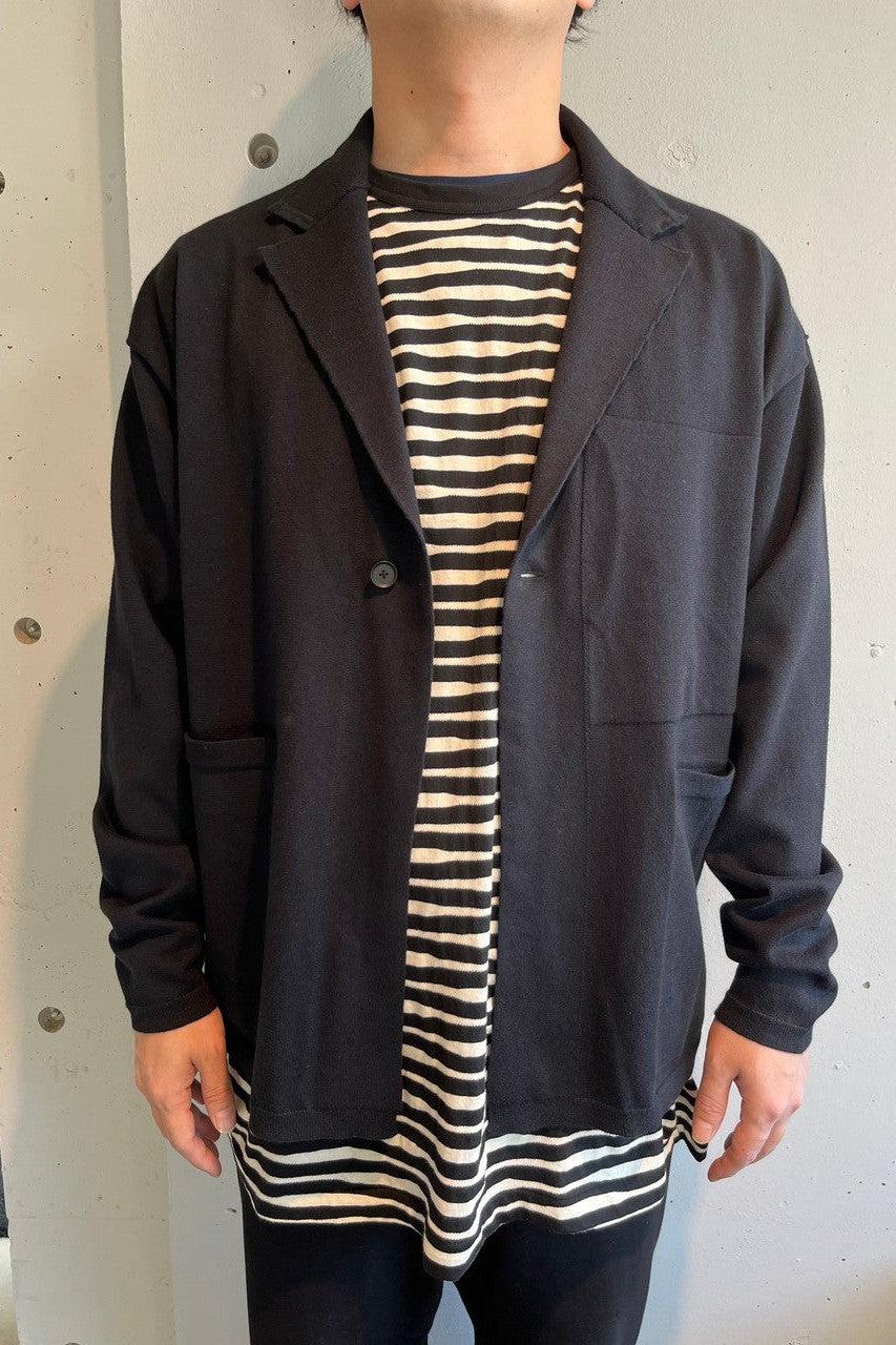 MAYKAM-COTTON/CASHMERE KNIT JACKET-NOWALL