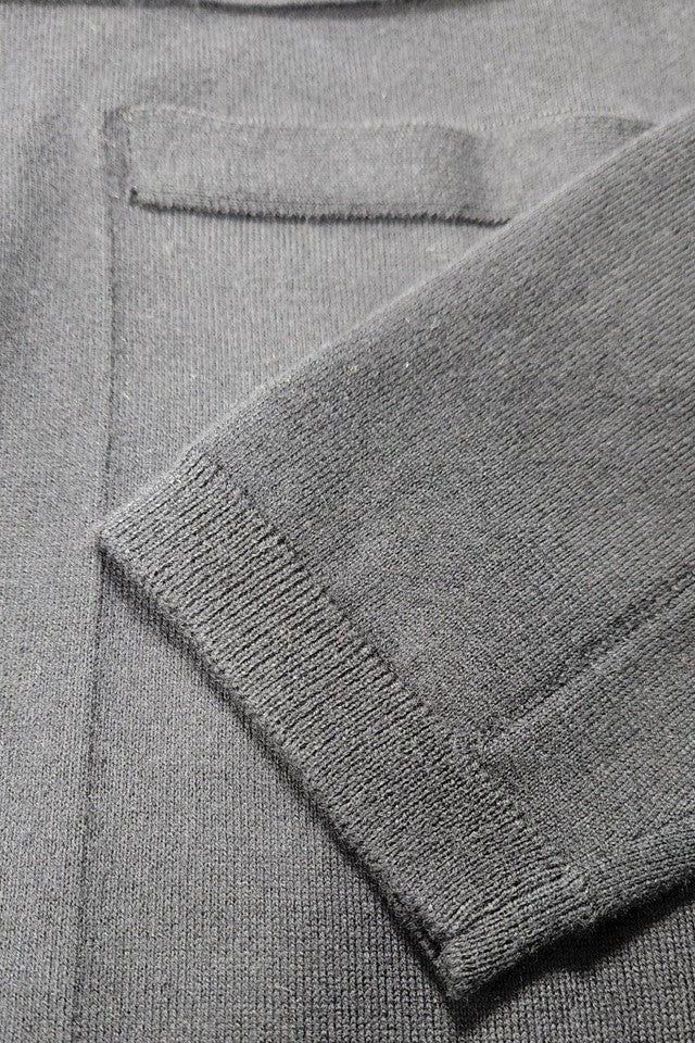 MAYKAM-COTTON/CASHMERE KNIT JACKET-NOWALL