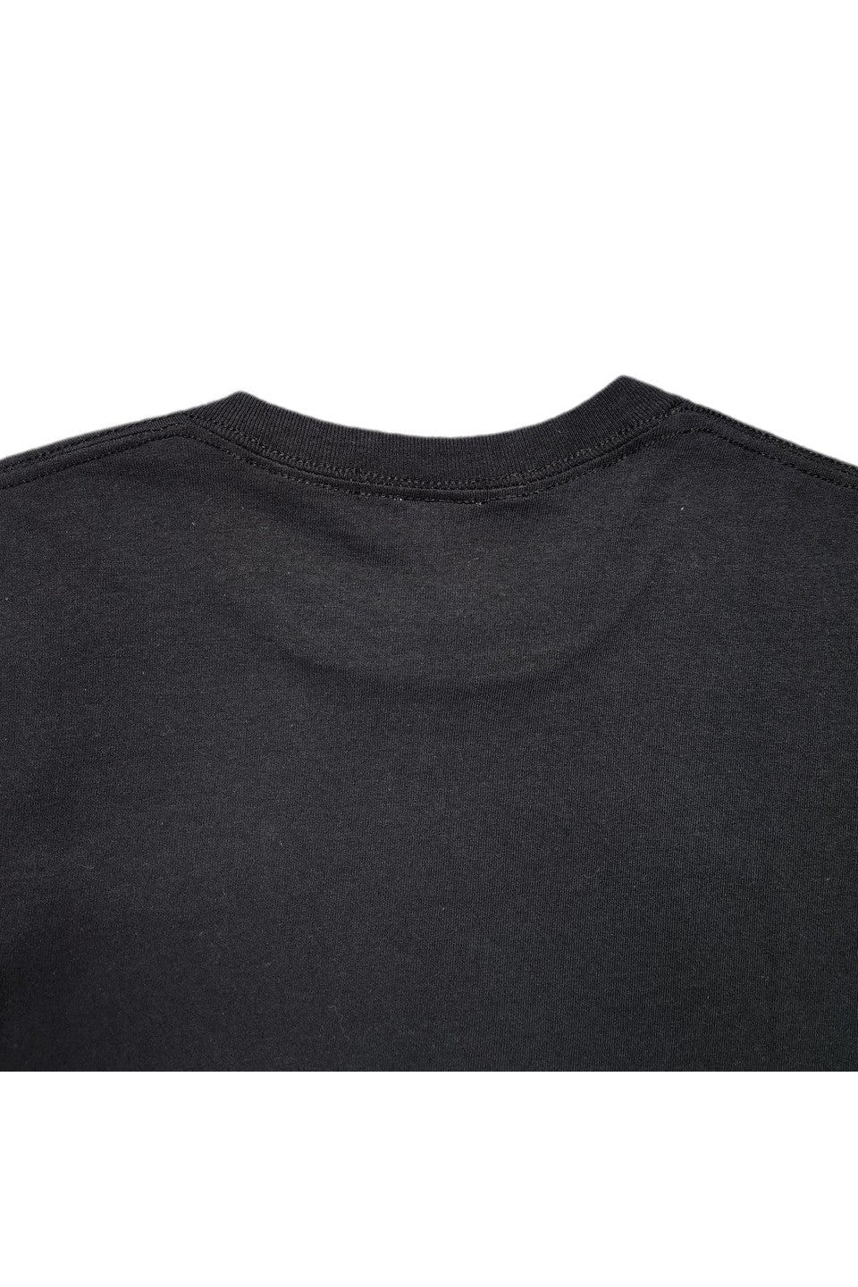 ALMOSTBLACK-CREW NECK PRINT T-NOWALL