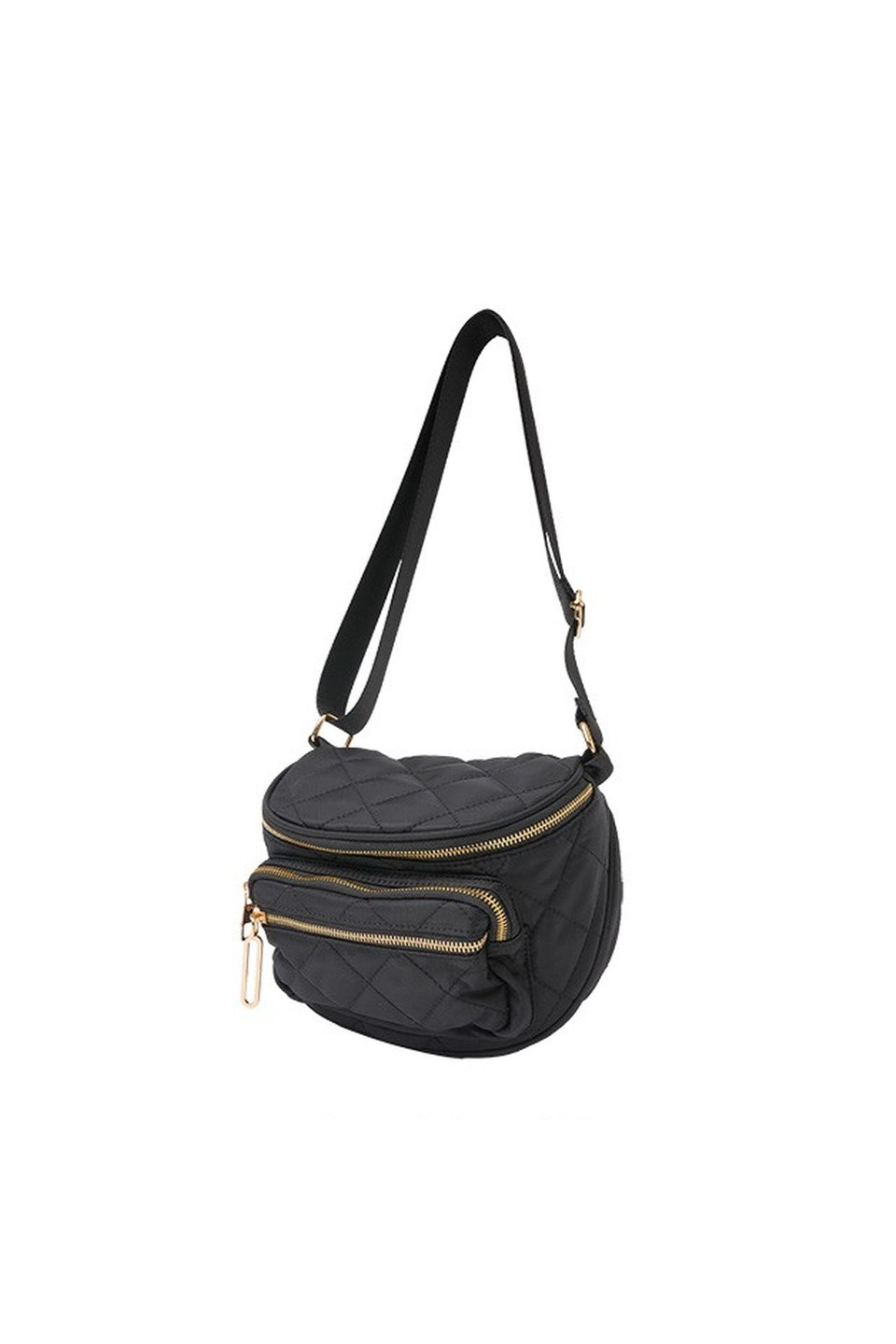 MICALLE MICALLE-Compact Zip Shoulder Bag-NOWALL