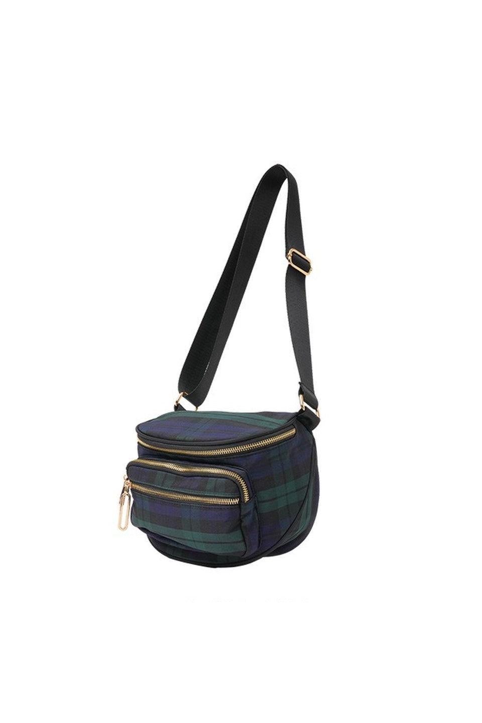 MICALLE MICALLE-Compact Zip Shoulder Bag-NOWALL