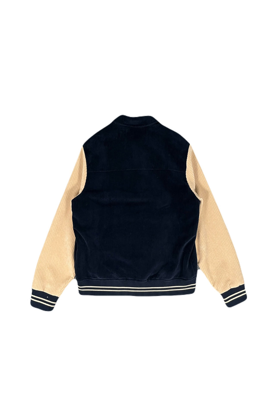 CIRCOLO-Corduroy Blouson Stadium Jumper-NOWALL