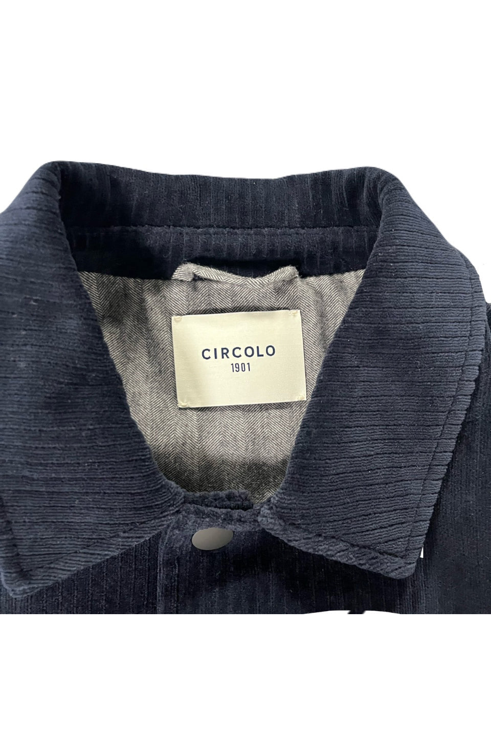 CIRCOLO-Corduroy Blouson Stadium Jumper-NOWALL