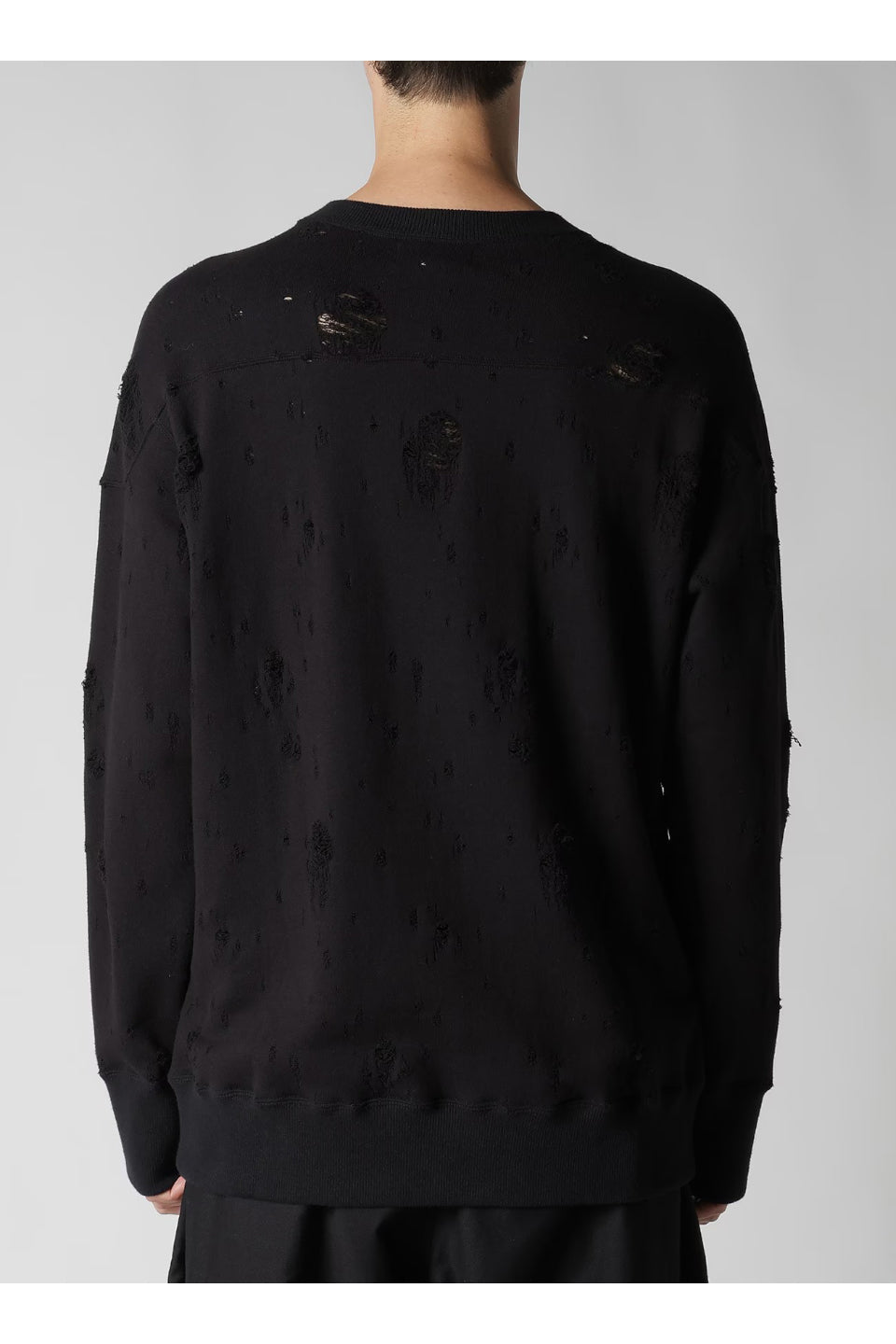 Yohji Yamamoto POUR HOMME-Damaged Linning Sweat Shirt-NOWALL