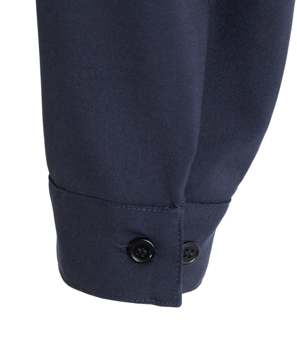 MARNI-Deep blue wool hooded shirt with Marni Mending-NOWALL