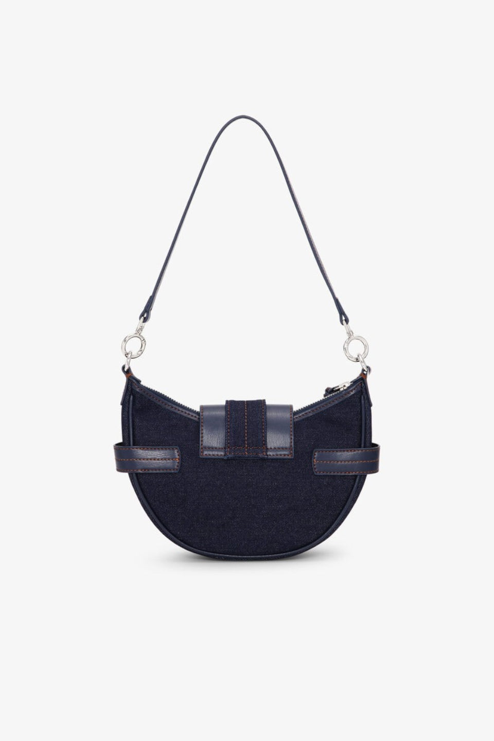 GANNI-Denim Small Bucky Crossbody Bag-NOWALL