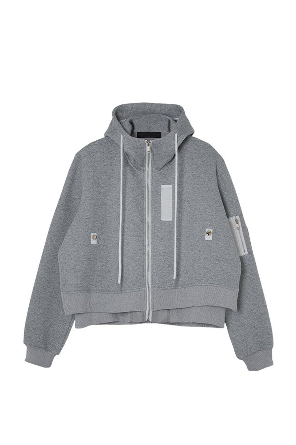 MICALLE MICALLE-Docking Zip Hoodie-NOWALL