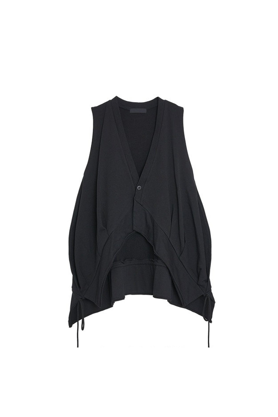 MICALLE MICALLE-Drape Gilet Vest-NOWALL