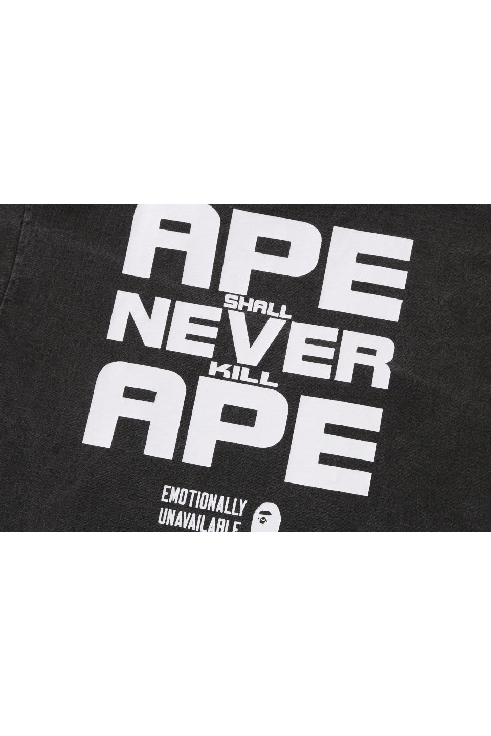 EMOTIONALLY UNAVAILABLE-EU BAPE Face SS Tee-NOWALL