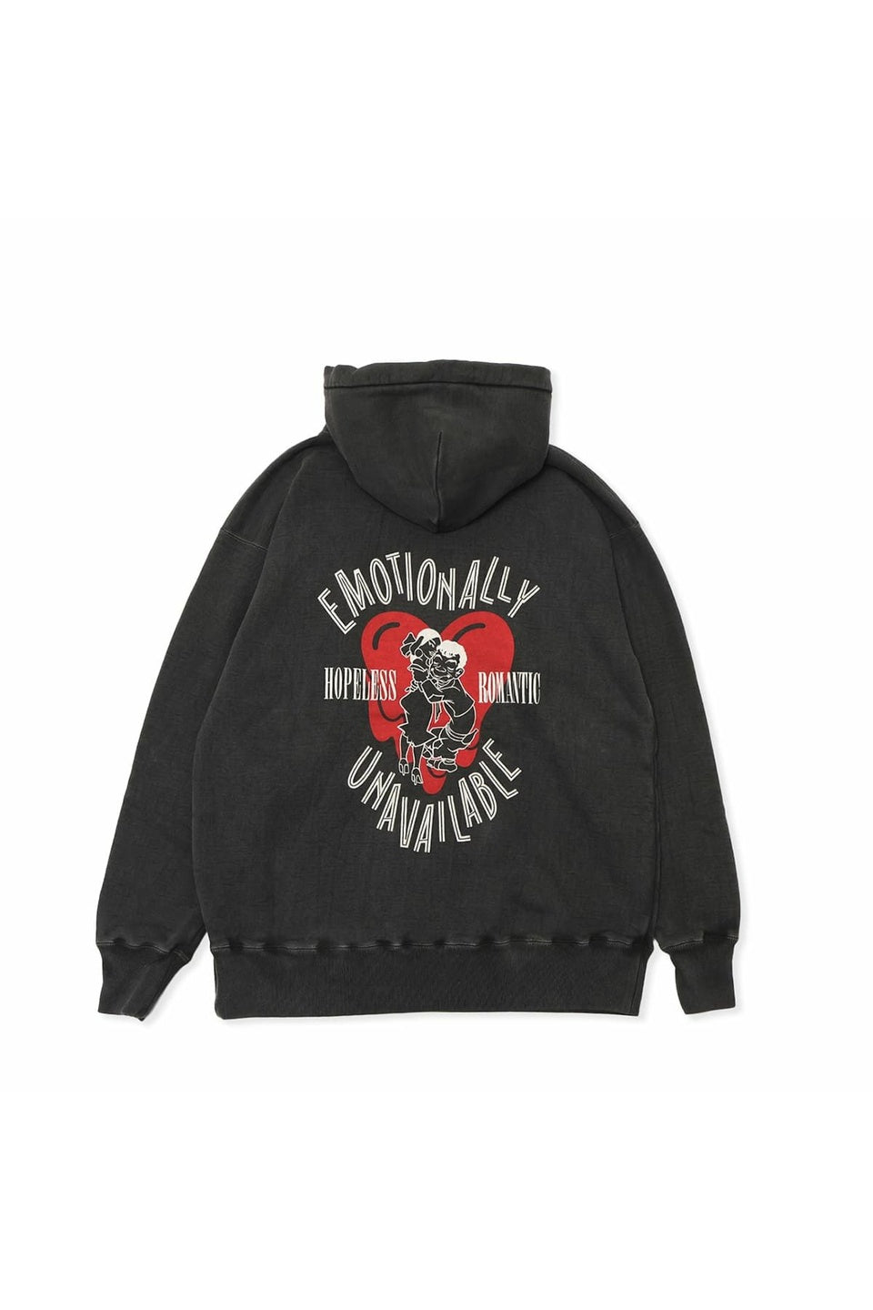 EMOTIONALLY UNAVAILABLE-EU CARTOON HOODIE-NOWALL