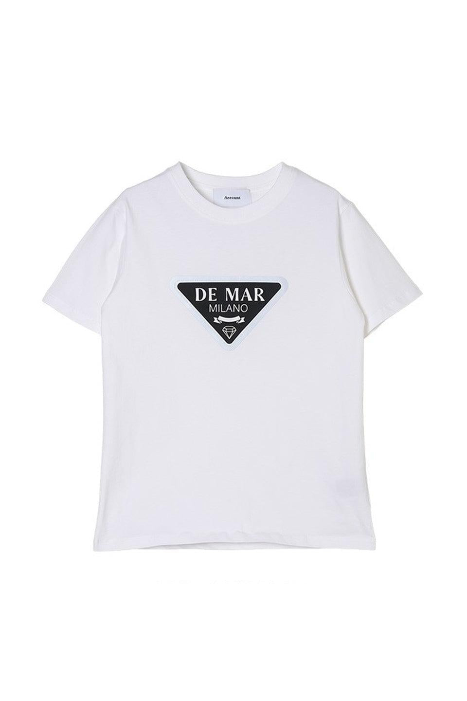 MICALLE MICALLE-Emblem Logo Short Sleeve Tee-NOWALL