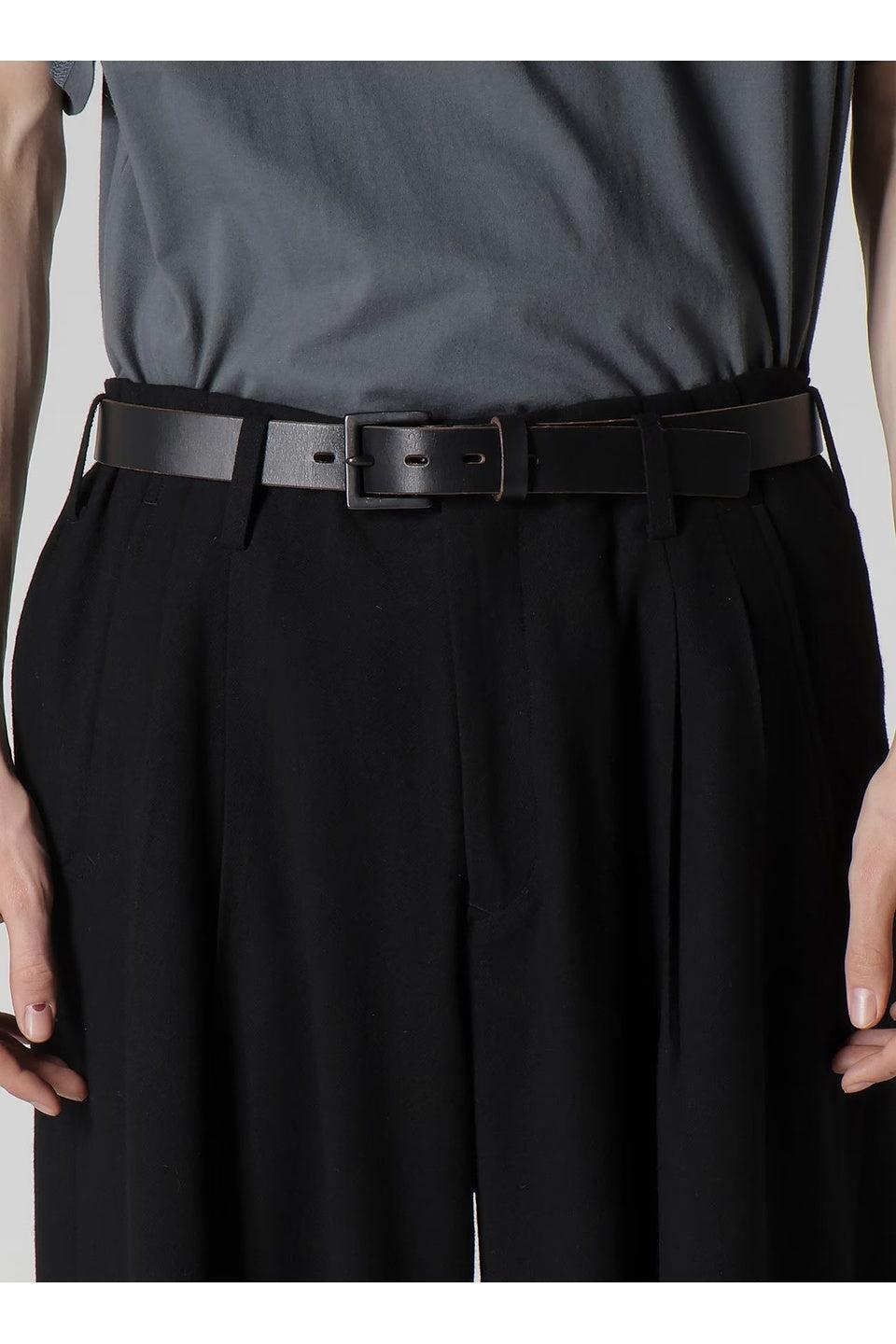 Y's for men-FLANNEL PANTS WITH TAB DETAIL-NOWALL