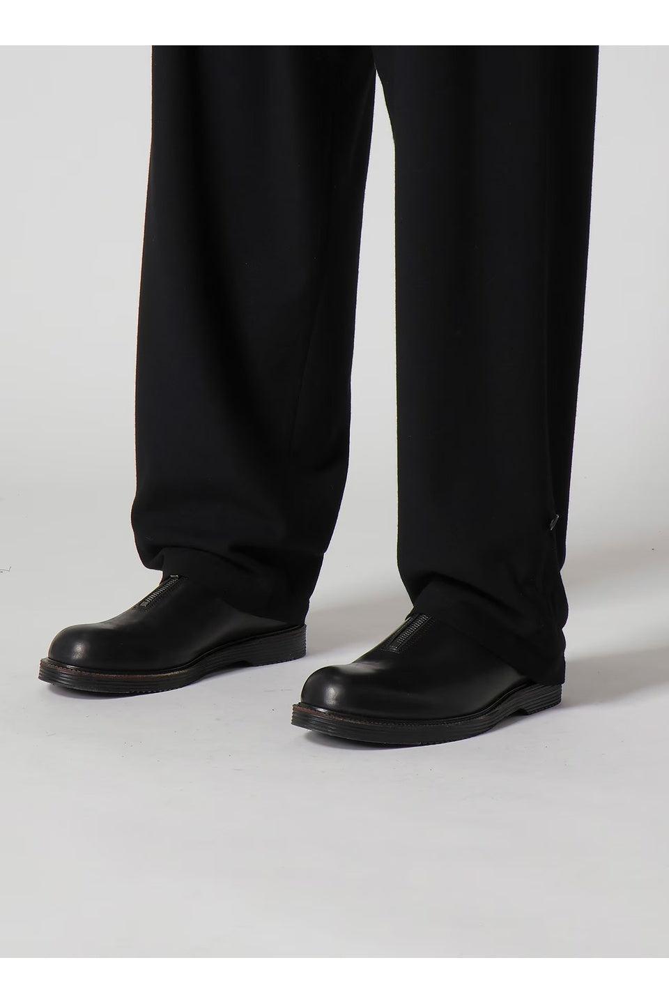 Y's for men-FLANNEL PANTS WITH TAB DETAIL-NOWALL