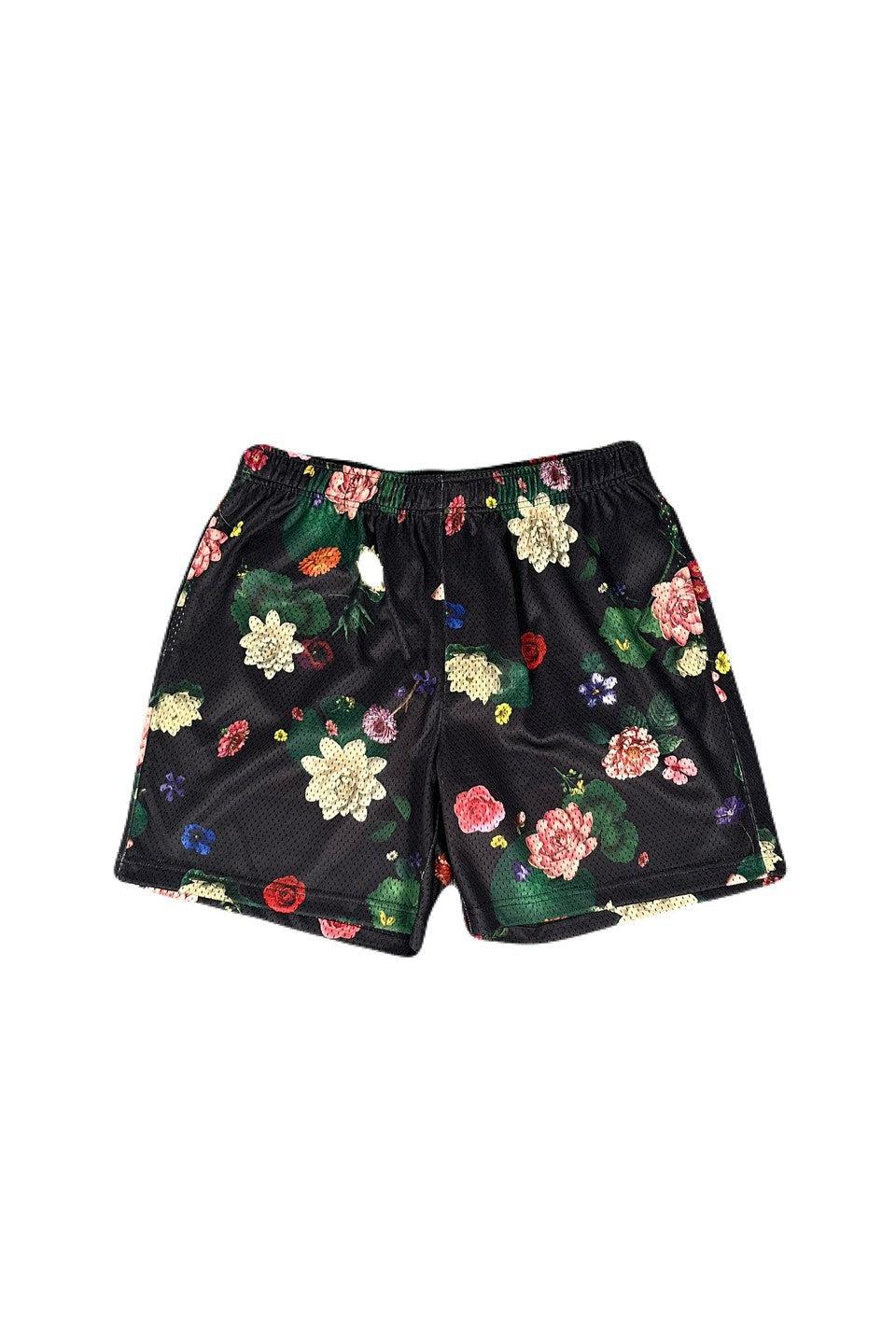 JOHN ELLIOTT-FLORAL PRINT PRACTICE SHORTS-NOWALL