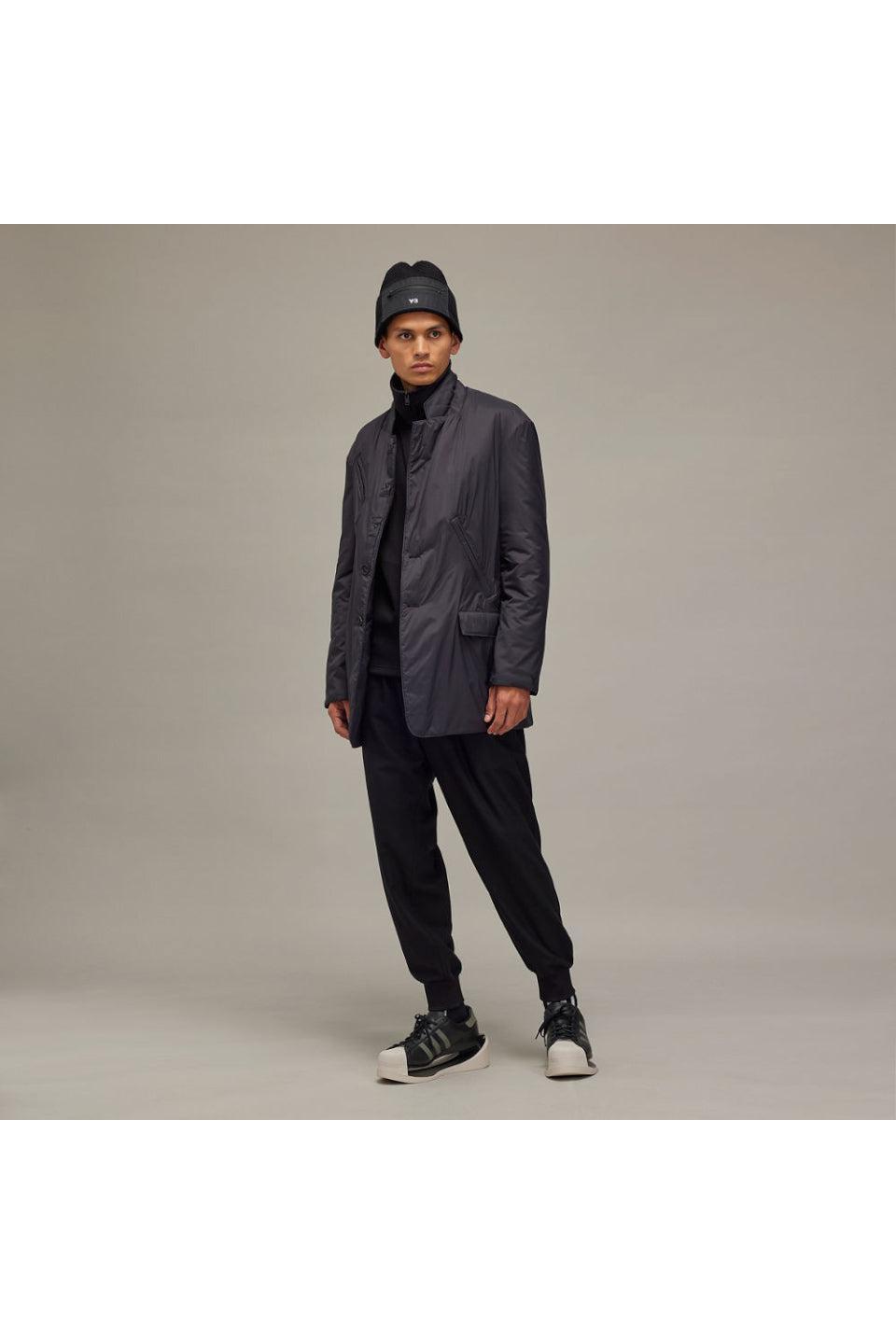 Y-3-Flannel Cuff Pants-NOWALL