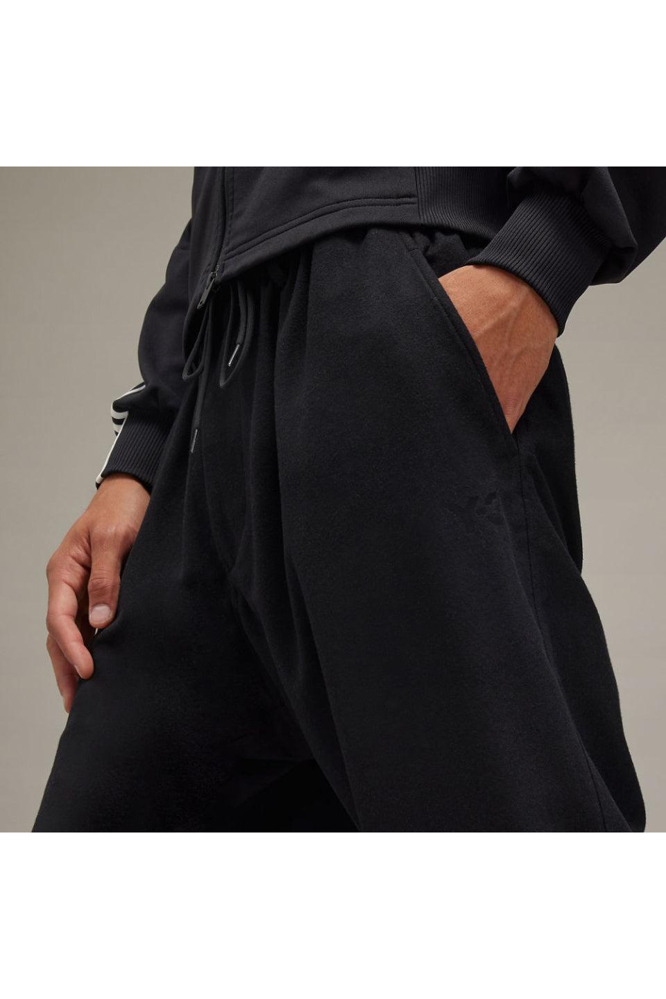 Y-3-Flannel Cuff Pants-NOWALL