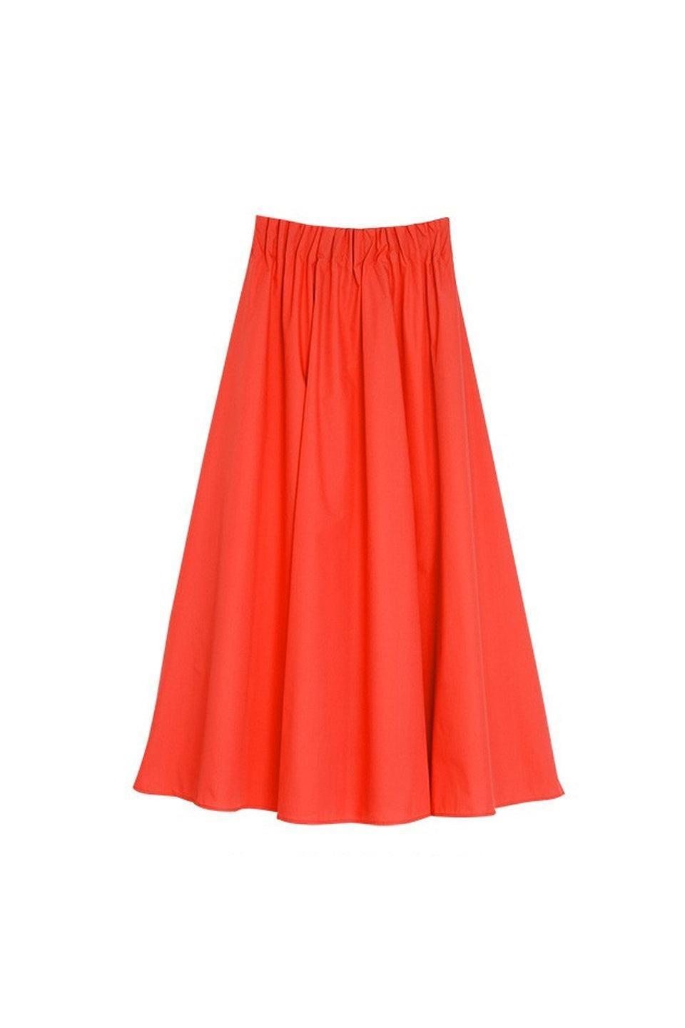 MICALLE MICALLE-Flare Long Skirt-NOWALL