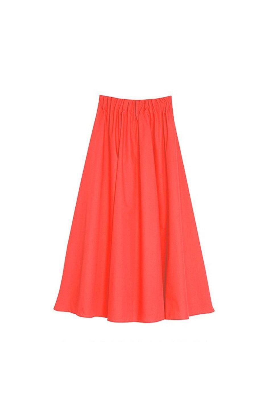 MICALLE MICALLE-Flare Long Skirt-NOWALL