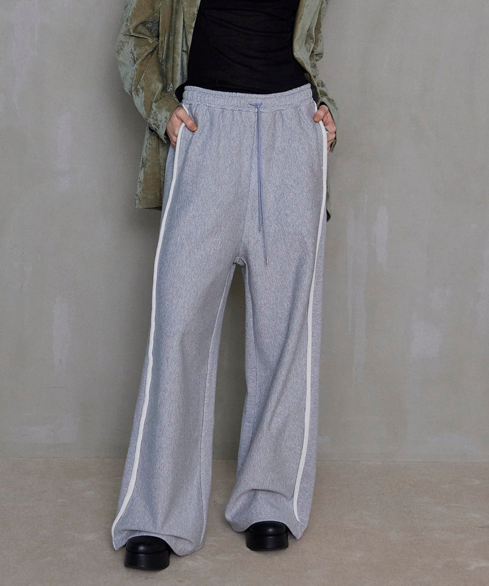 MAISON SPECIAL-Foam Printing Sweatpants-NOWALL