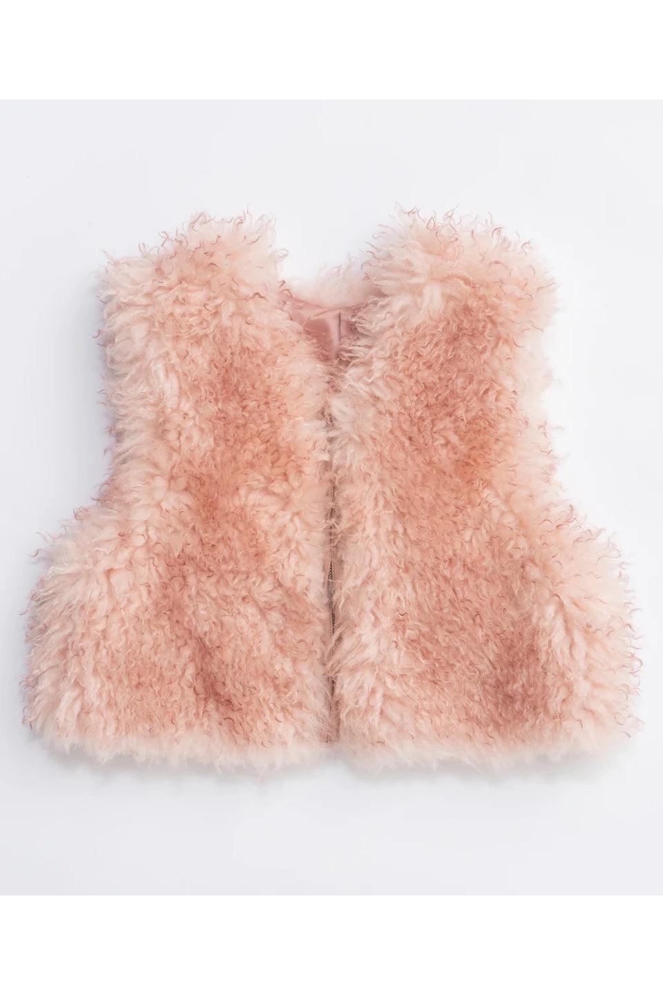 MAISON SPECIAL-Fur Vest-NOWALL
