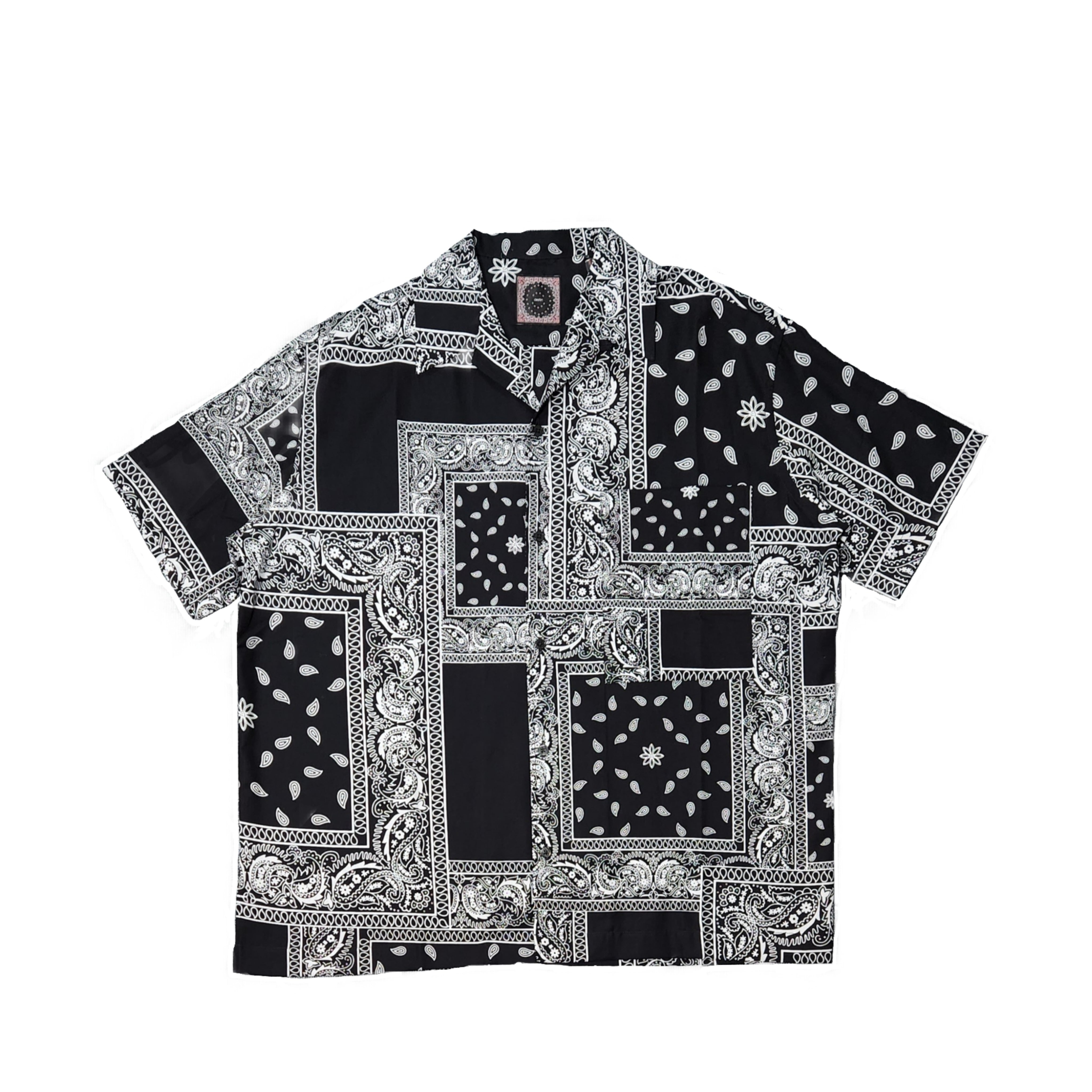 destin-＜GENDERLESS＞MALIBU CRAZY BANDANA SHORT SLEEVE SHIRT-NOWALL