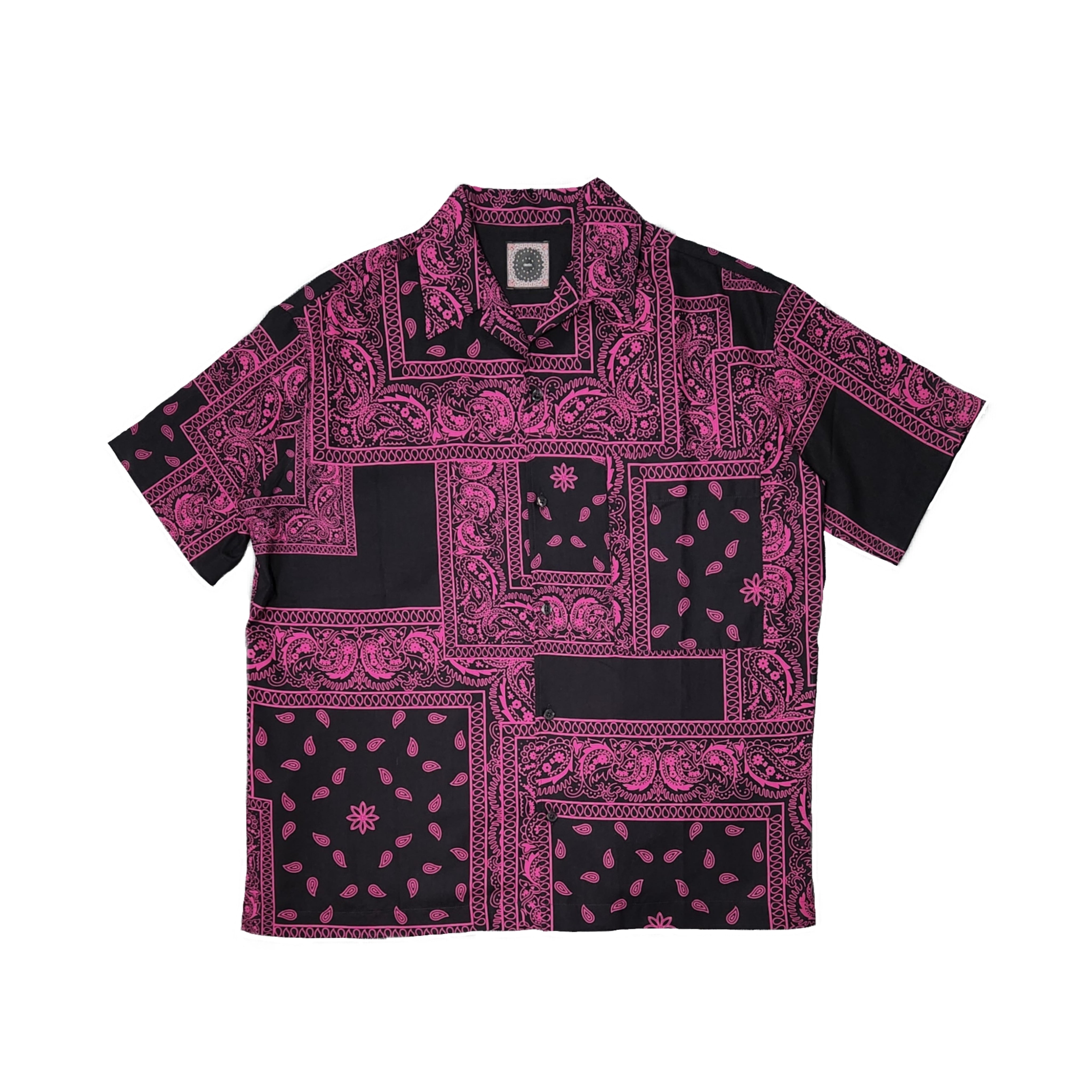 destin-＜GENDERLESS＞ MALIBU CRAZY BANDANA SHORT SLEEVE SHIRT-NOWALL