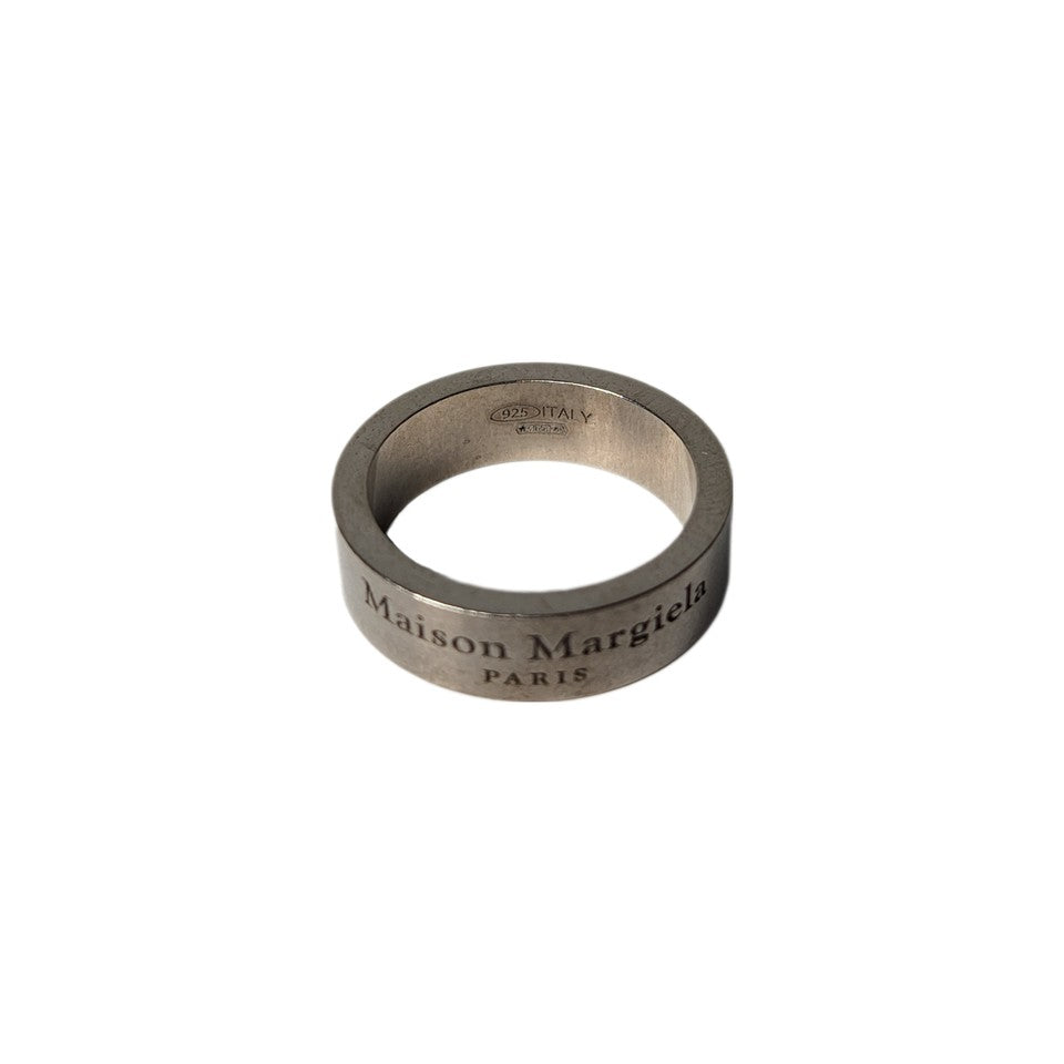 Maison Margiela-＜GENDERLESS＞SILVER LOGO RING-NOWALL