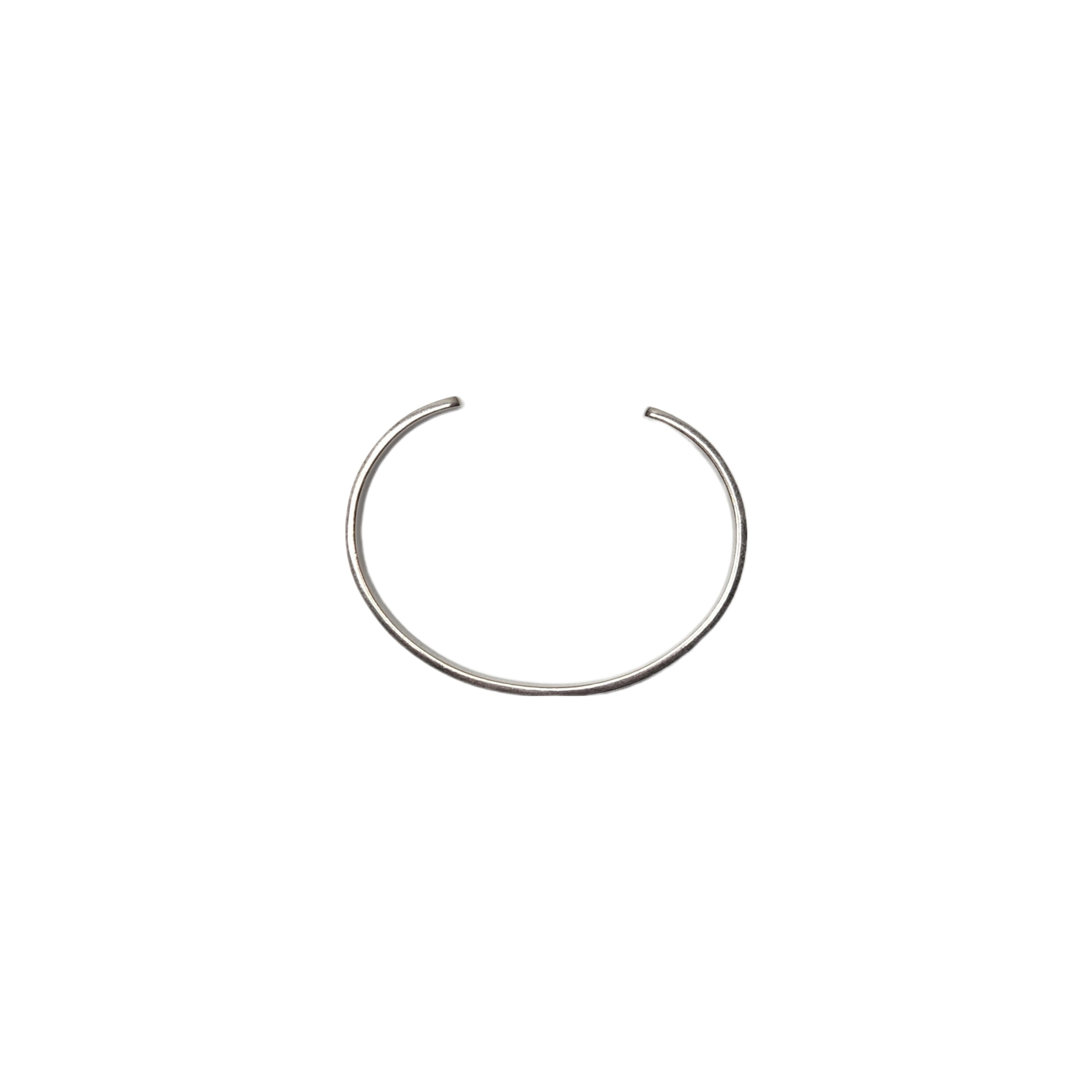 Maison Margiela-＜GENDERLESS＞SILVER LOGO BANGLE-NOWALL