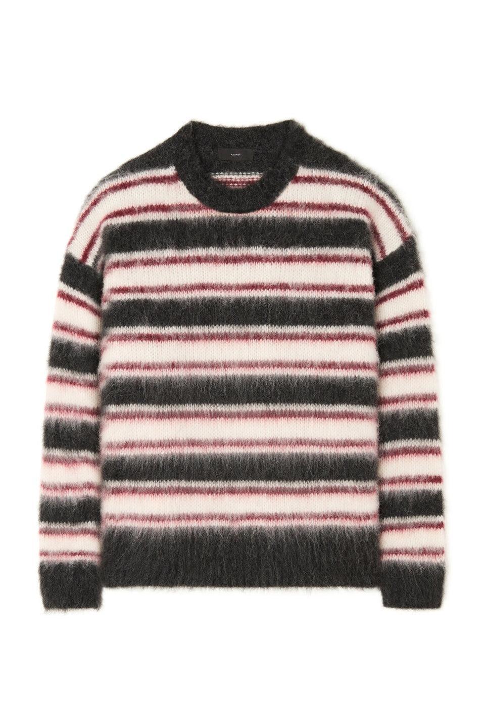 ALANUI-Grunge Stripes Sweater-NOWALL