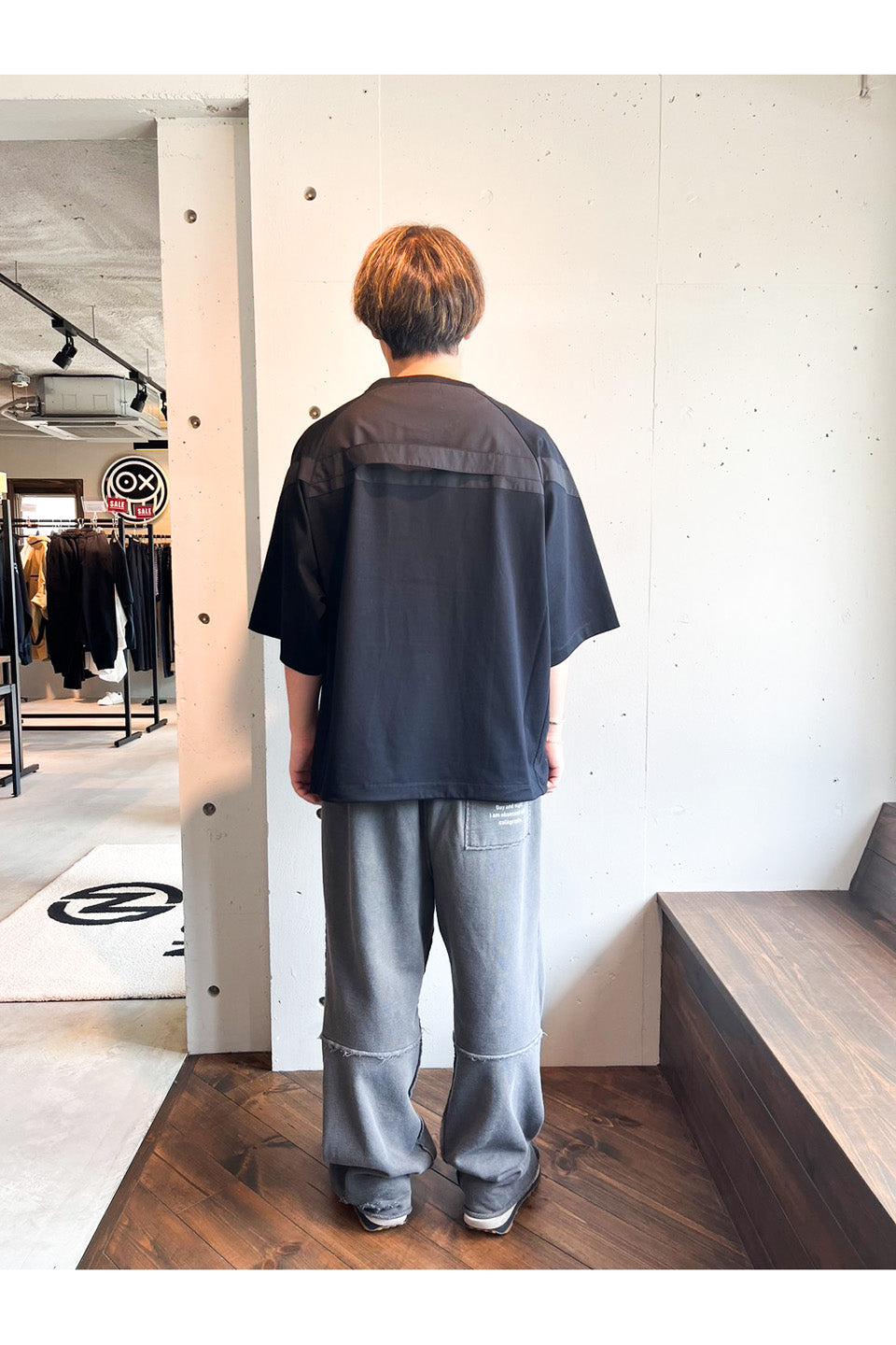 D-VEC × ALMOSTBLACK-H CTN CGUARD SHORT T-NOWALL